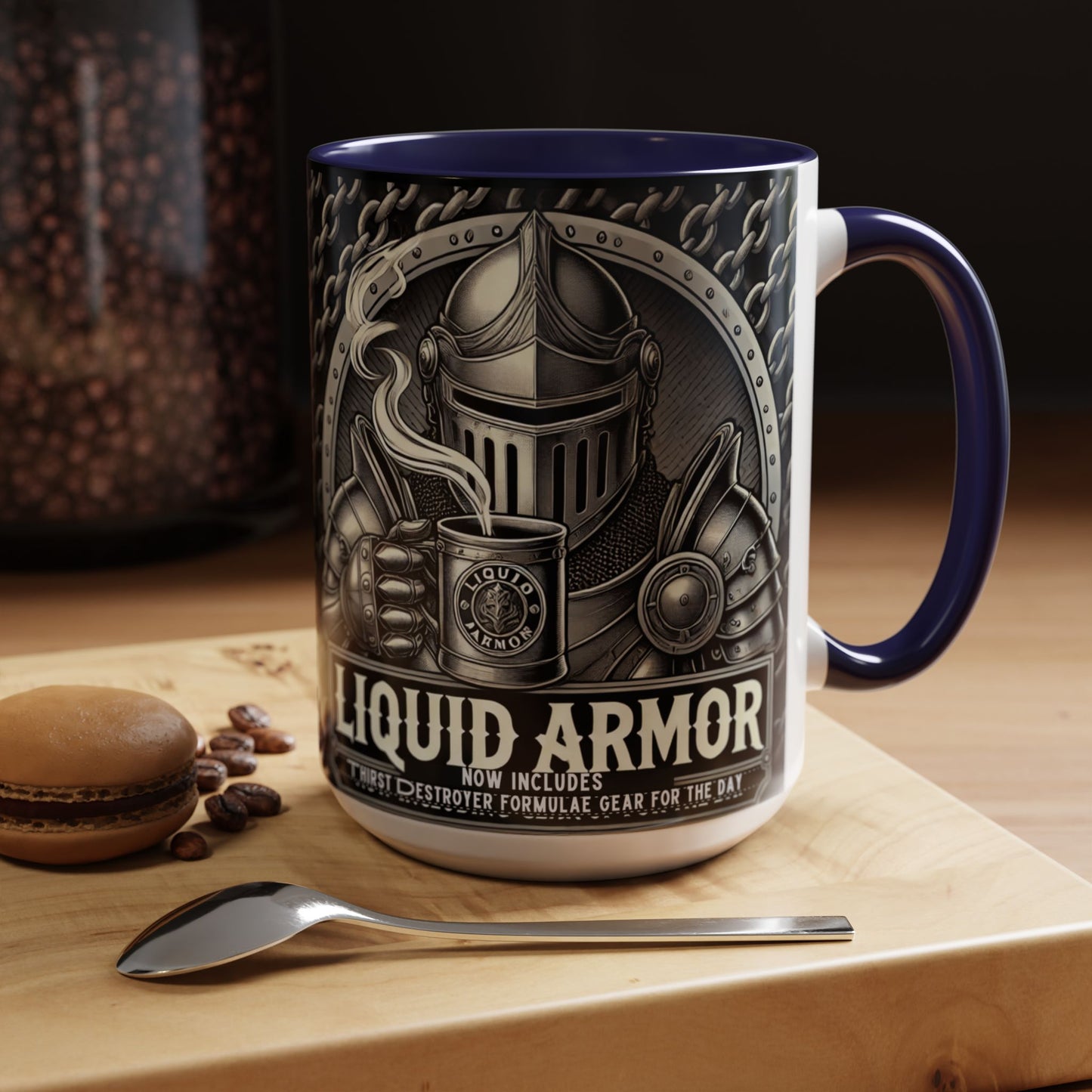 Accent Coffee Mug 11, 15oz_ N3+ Series ACM11OZ PT2WW0002_ Vibrant Limited Edition Design by WesternWaves: