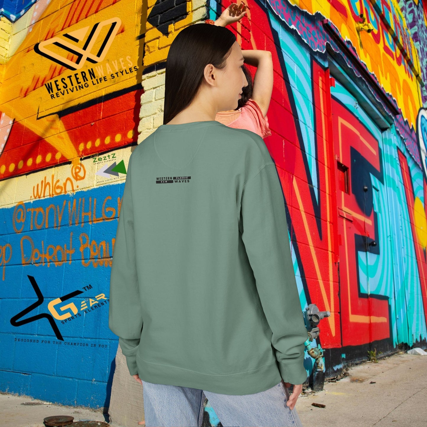 Crewneck Sweatshirt_ N7* Series CNSS PT2WW001_ Limited Edition Gift for Her, by WesternWaves: