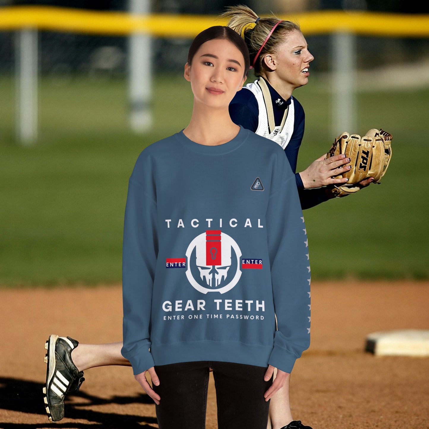 Unisex Heavy Blend™ Crewneck Sweatshirt_ N2 Series UHBCSS PT2WW005_ Limited Edition by WesternWaves: