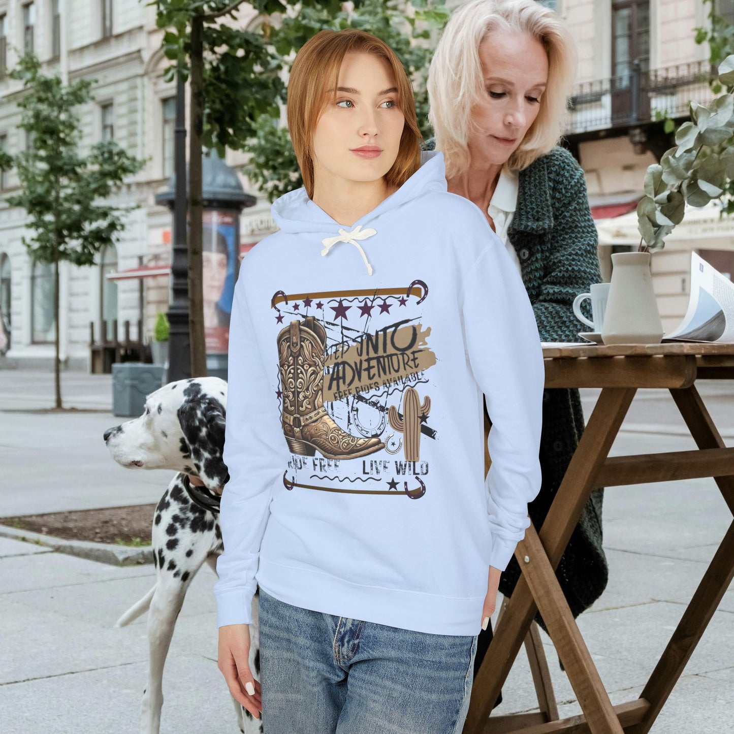 Unisex Lightweight Hooded Sweatshirt – N2+ Series SLWHSS PT2WW006_ Limited Edition Crafted Comfort by WesternWaves: