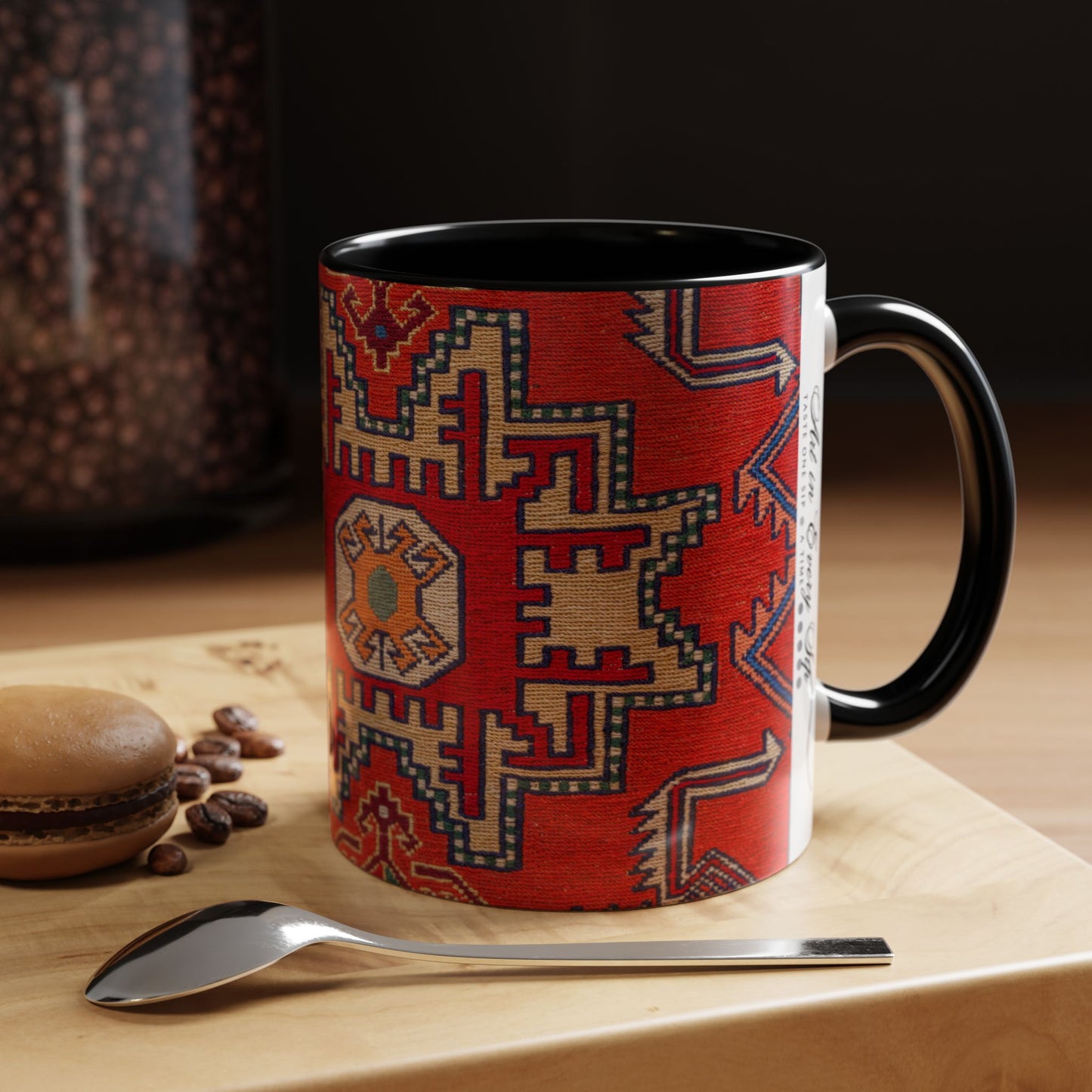 Accent Coffee Mug 11, 15oz_ N3+ Series ACM11OZ PT2WW019_ Limited Edition Perfect Blend of Style by WesternWaves:
