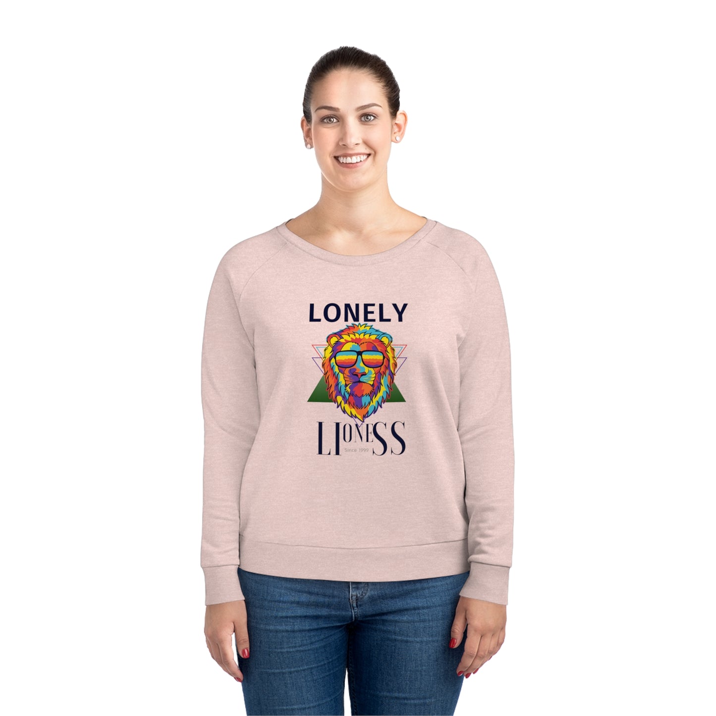 Women's Dazzler Relaxed Fit Sweatshirt _ N2+ Series WDRFSS PT2WW003_ Limited Edition Attribution to Stanley/Stella by WesternWaves:
