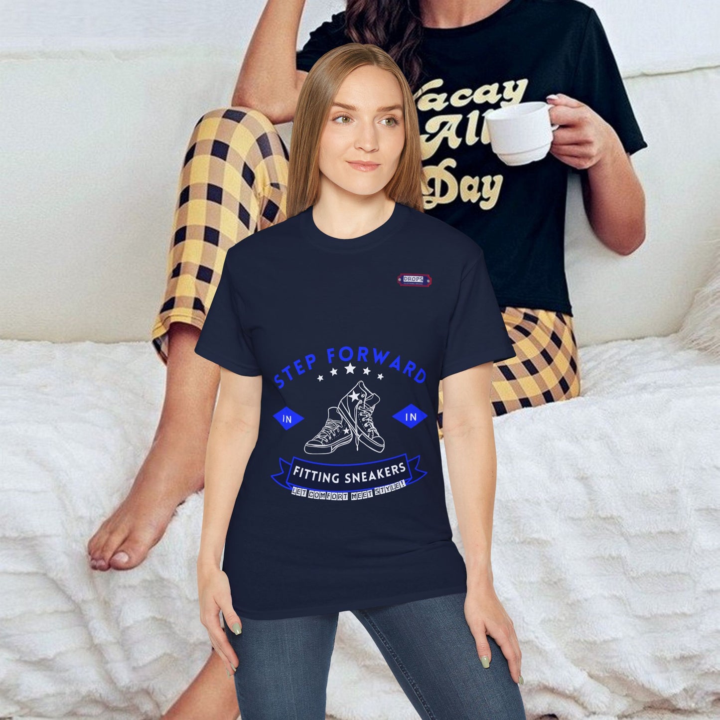Unisex Ultra Cotton Tee_ Classic Comfort Unleashed_ N2* Series USUCTEE PT2WW011_ Limited Edition Maximum Comfort & Style by WesternWaves: