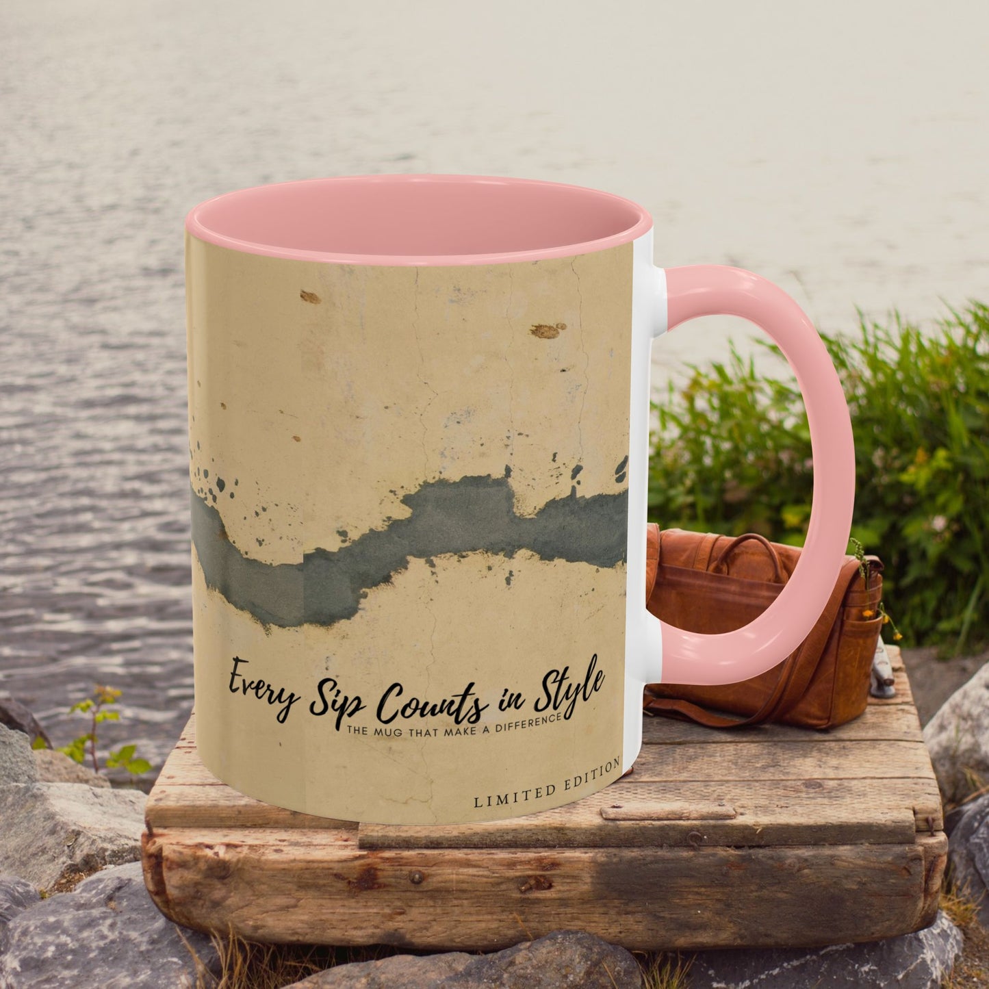 Accent Coffee Mug (11, 15oz) _ N3+ Series ACMUG PT2WW005_ Limited Edition Blend Style & Functionality by WesternWaves: