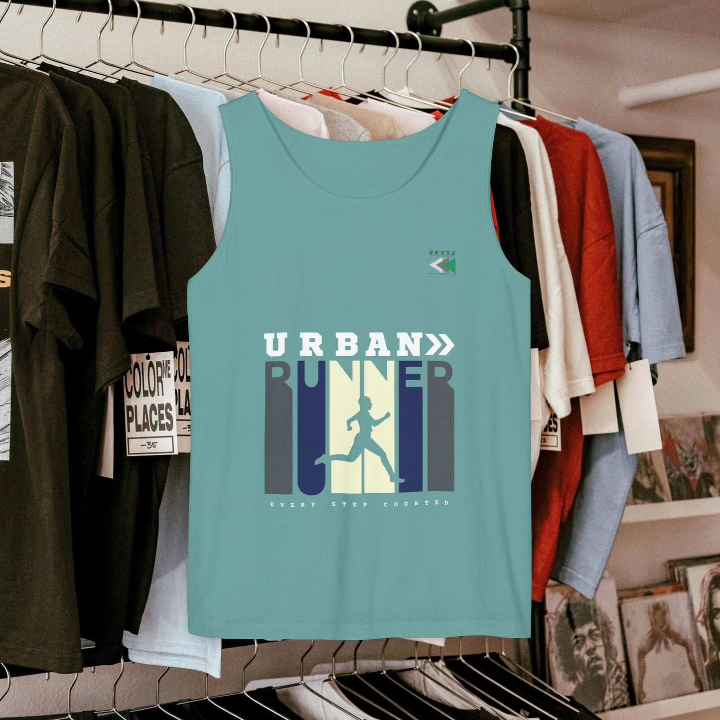 Unisex Garment-Dyed Tank Top_ 27 June 2025_ Limited Edition Summer Sports Apparel by WesternWaves: