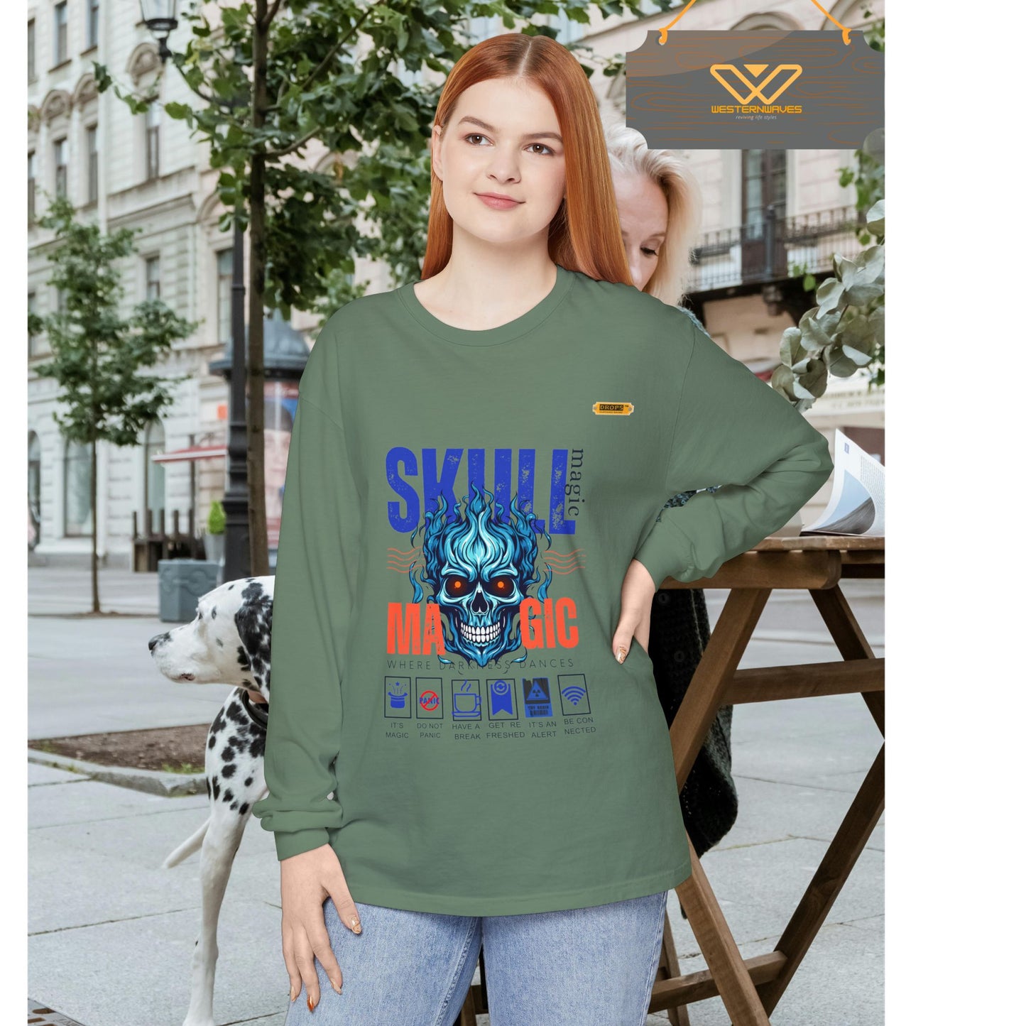 Unisex Long Sleeve T-Shirt_ N7 Series USLSTSHIRT PT2WW002_ Limited Edition Trendy Vibes by WesternWaves: