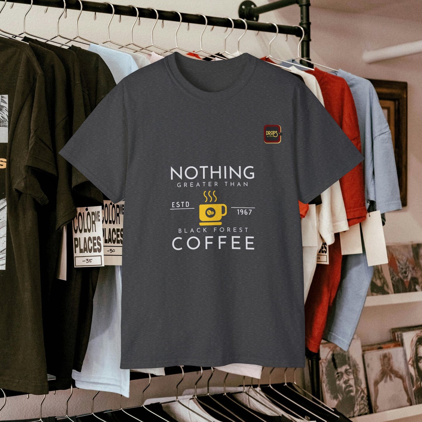 Unisex Ultra Cotton Tee_ Classic Comfort Unleashed_ N2+ Series USUCTEE PT2WW006_ Limited Edition Maximum Comfort & Style by WesternWaves: