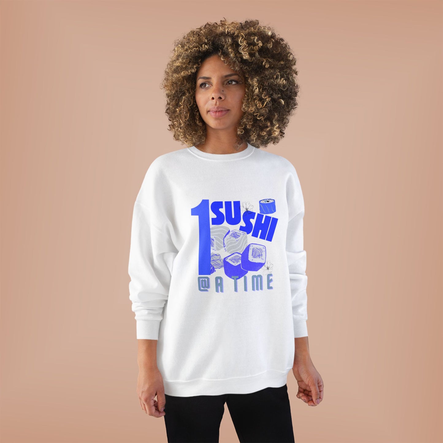 Unisex EcoSmart® Crewneck Sweatshirt_ N3+ Series USESCNSS PT2WW001_ Limited Edition Perfect Blend of Comfort, Style, & Sustainability by WesternWaves: