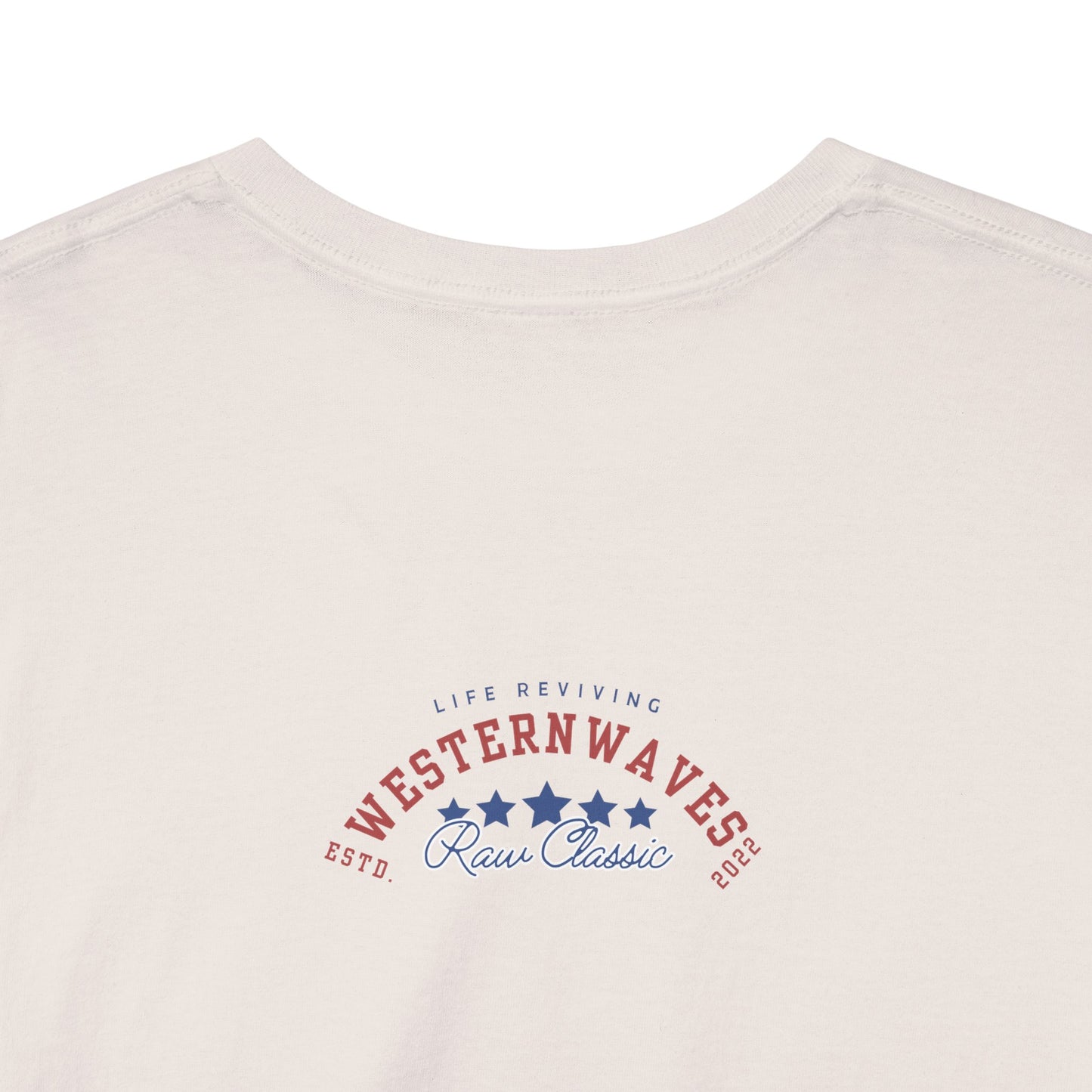 Unisex Heavy Cotton Tee_ Crafted from premium 100% cotton_ N+ Series UHCT PT2WV017_ Limited Edition by WesternWaves: