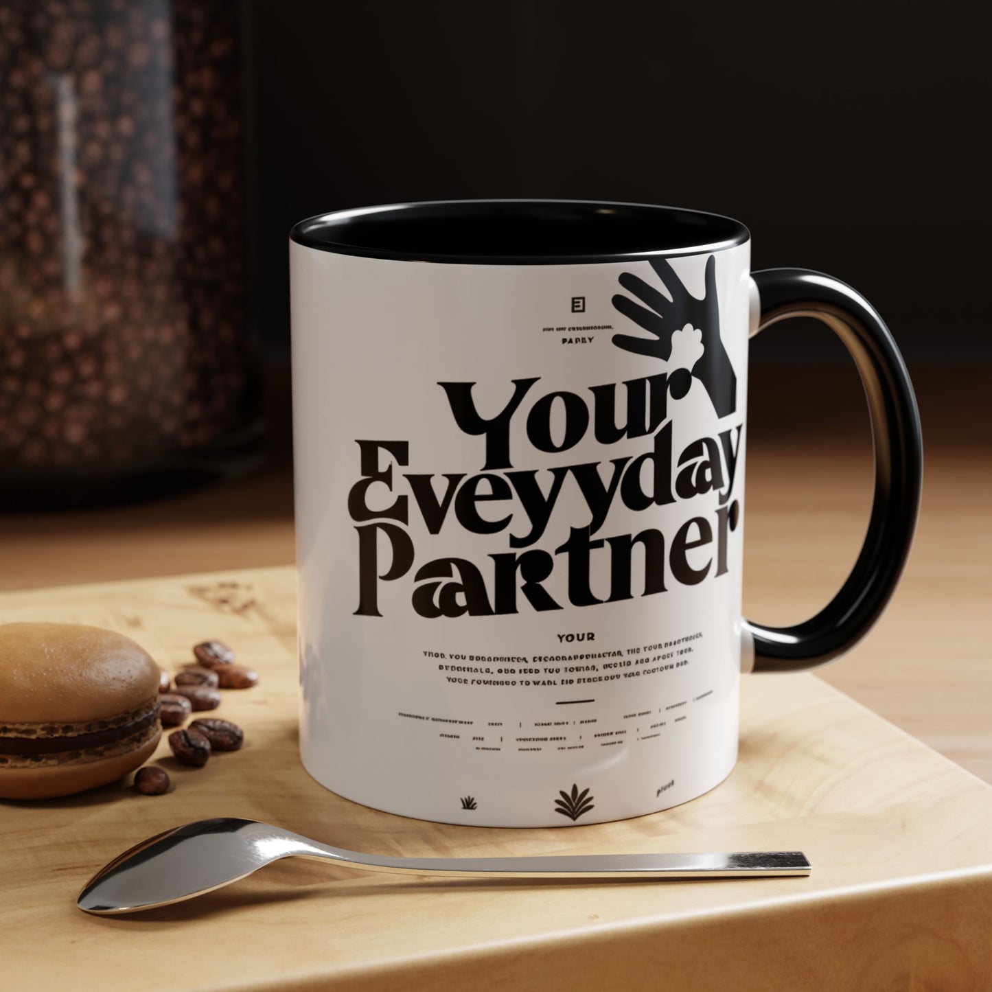 Accent Coffee Mug 11oz, 15oz_ N3* Series ACM11OZ PT2WW023_ Limited Edition Perfect Blend of Style by WesternWaves: