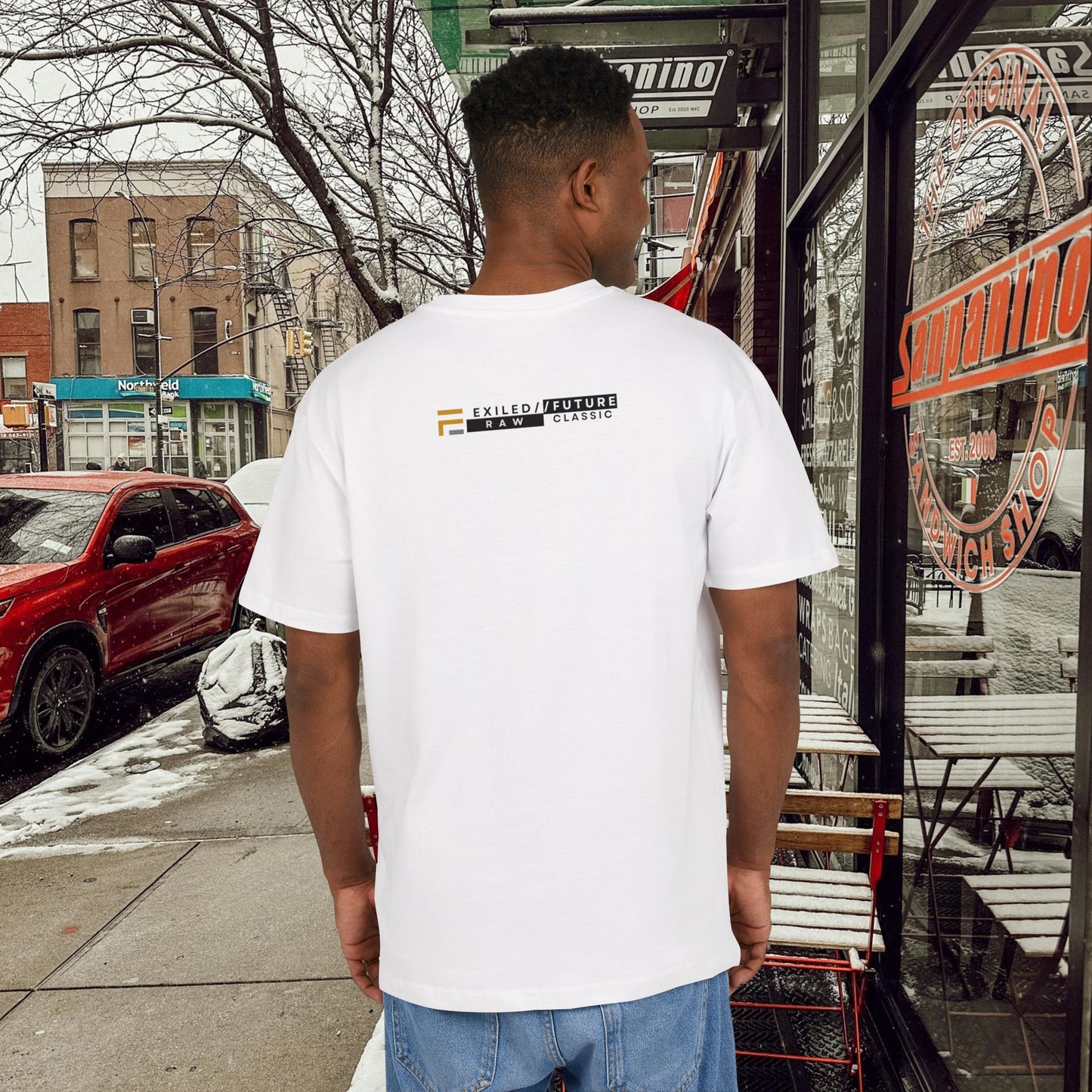 Unisex Heavy Oversize Tee_ Series N8 USHOSTEE PT2WW001_ Limited Edition Retro Casual Streetwear by WesternWaves: