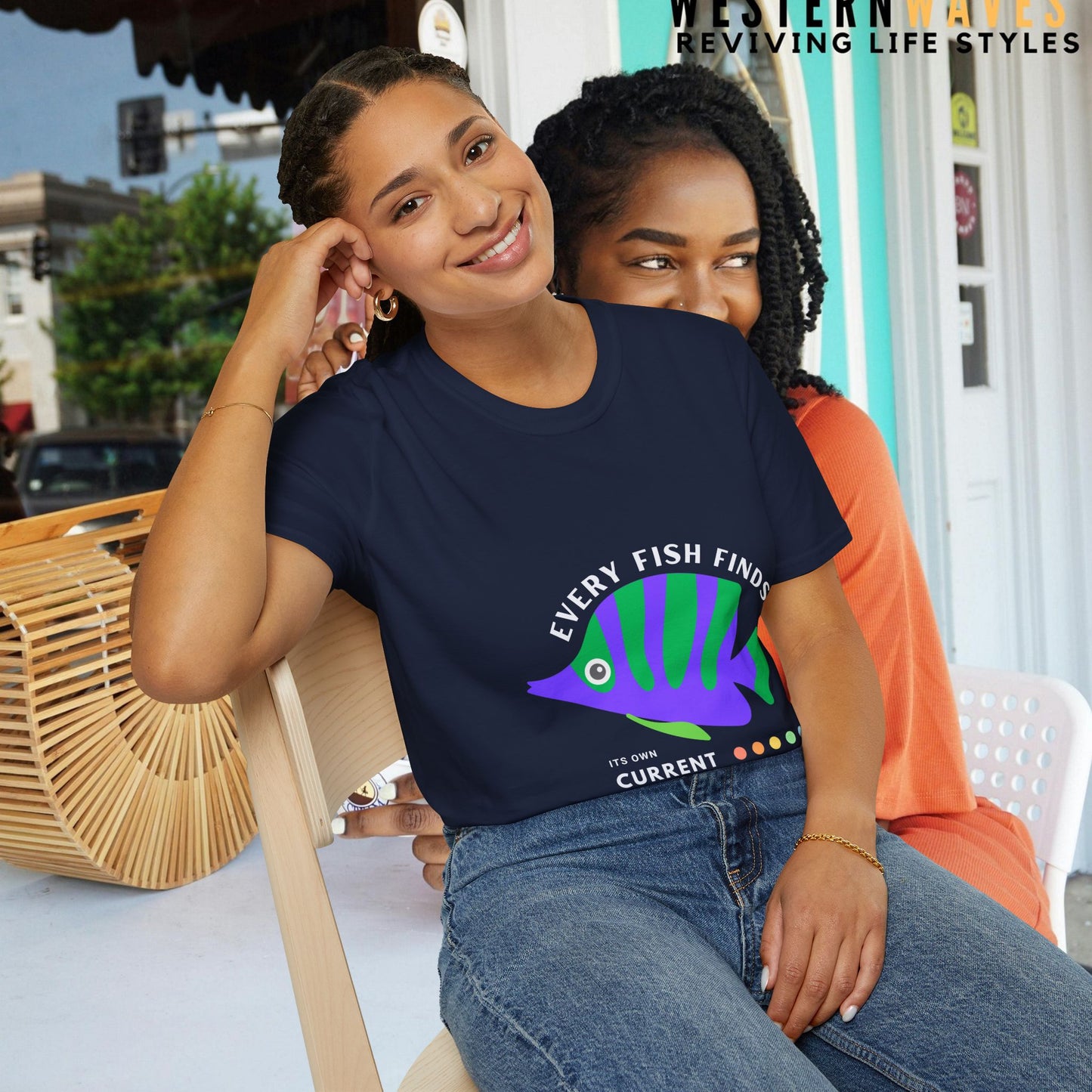 Unisex Softstyle T-Shirt_ N+ Series USSTS FT2WW010_ Limited Edition by WesternWaves:
