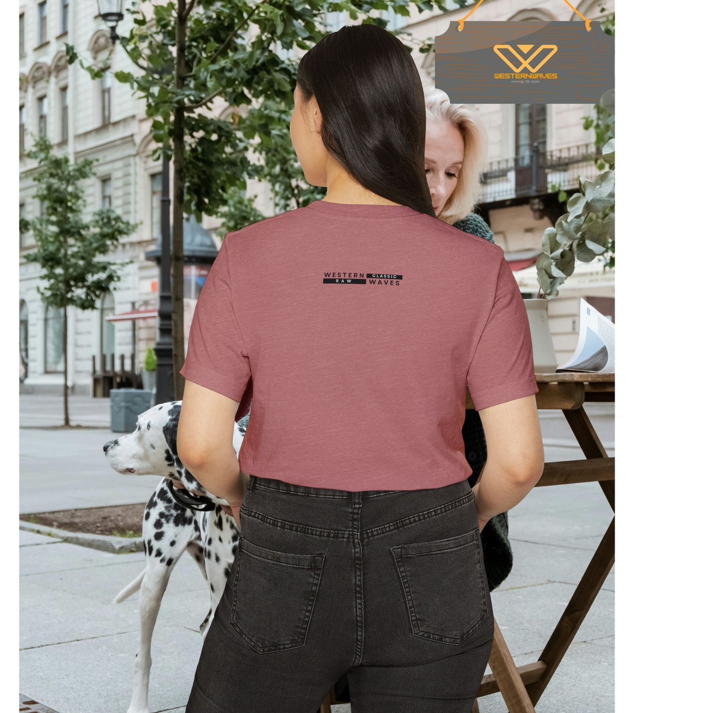 Eco-Friendly Unisex T-Shirt_ N7* Series ECOFUSTS PT2WW001_ Limited Edition Eco-Friendly T-Shirt by WesternWaves: