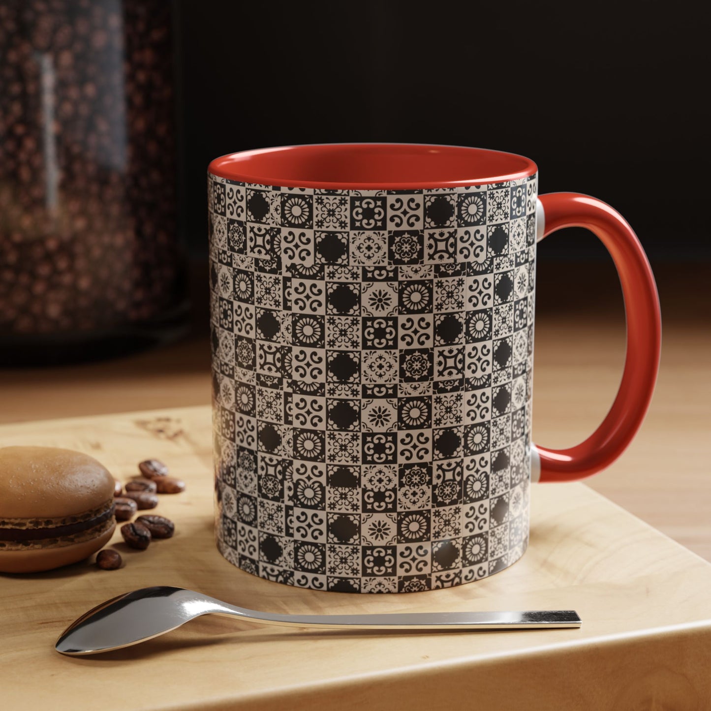 11oz Accent Mug_ N2 Series 11OZACM PT2WW001_ Limited Edition Perfect Blend of Style by WesternWaves: