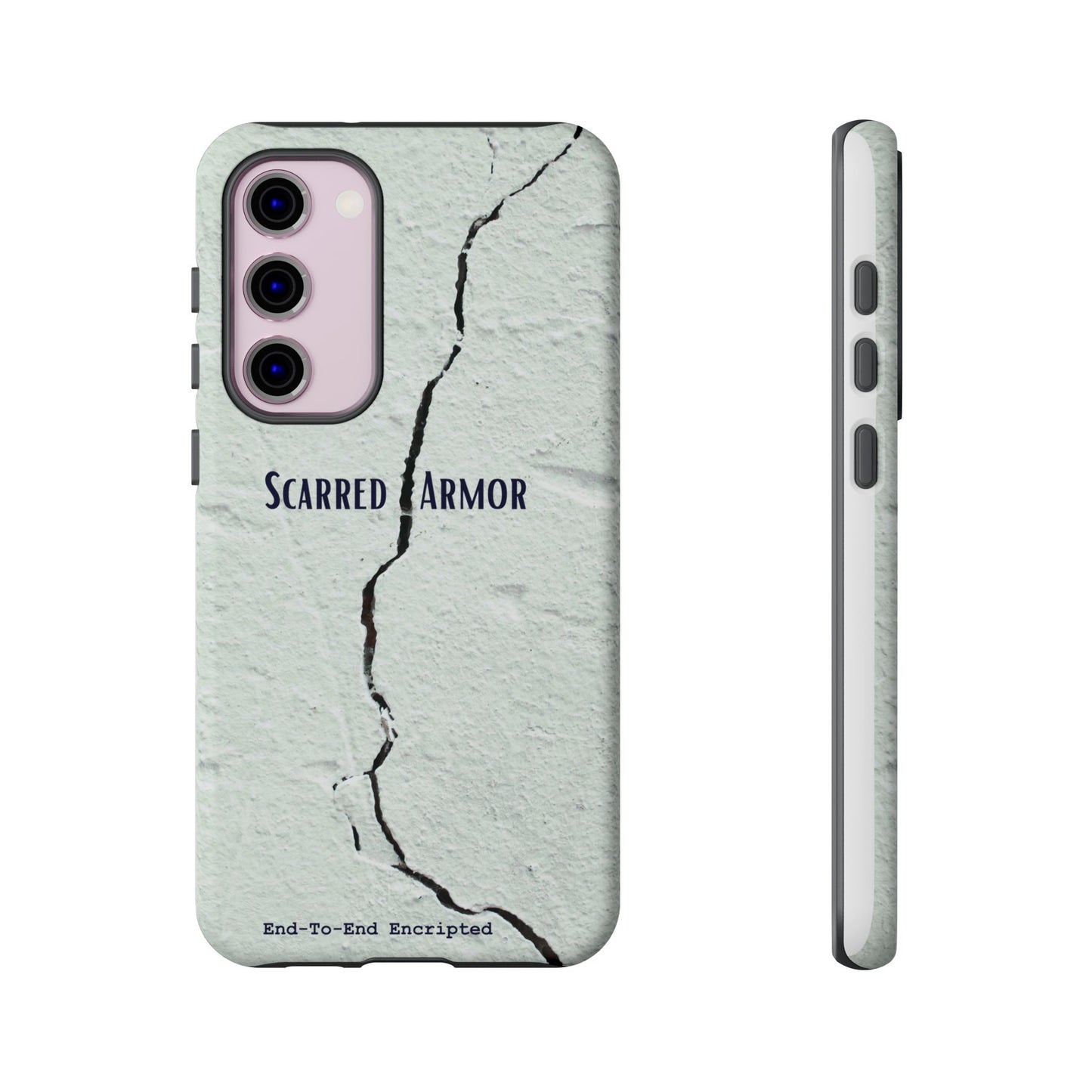 Tough Cases_ Samsung Galaxy Phone Case_ Series N8+ TCPCASE PT2WW003_ Limited Edition Scarred Armor Design Samsung Galaxy Phone Cases by WesternWaves: