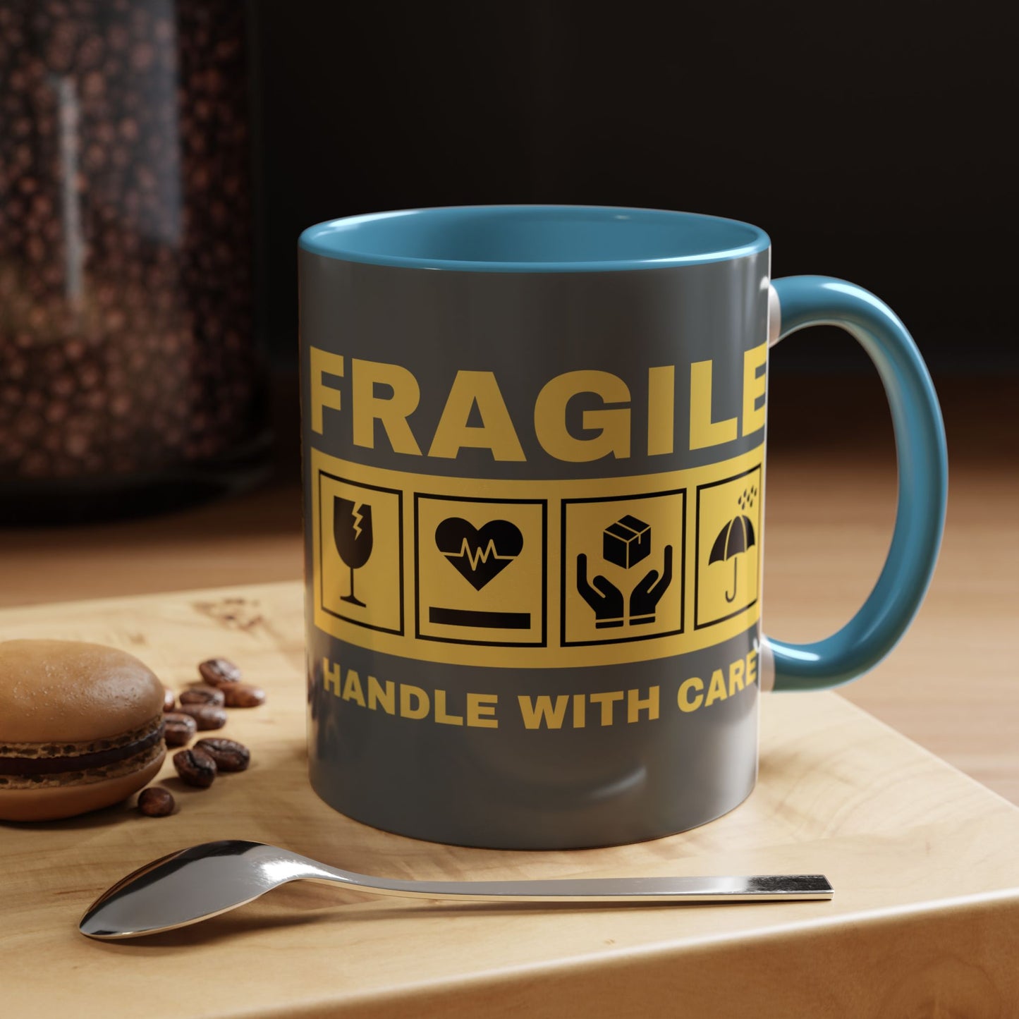 Accent Coffee Mug 11, 15oz_ N3+ Series ACM11OZ PT2WW017_ Limited Edition Perfect Blend of Style by WesternWaves: