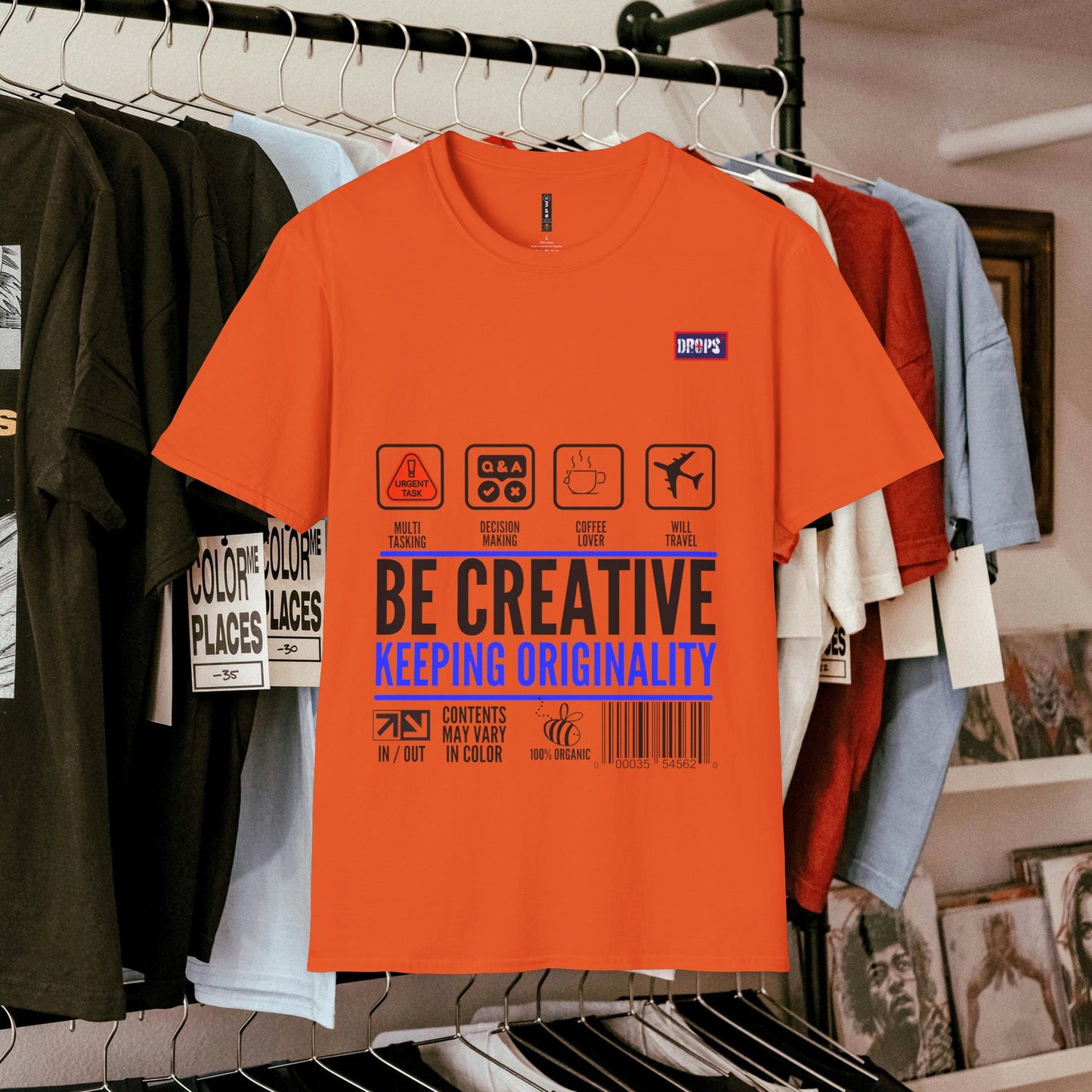 Unisex Softstyle T-Shirt_ N2+ Series USSTS FT2WW007_ Redefine Relaxation Limited Edition by WesternWaves: