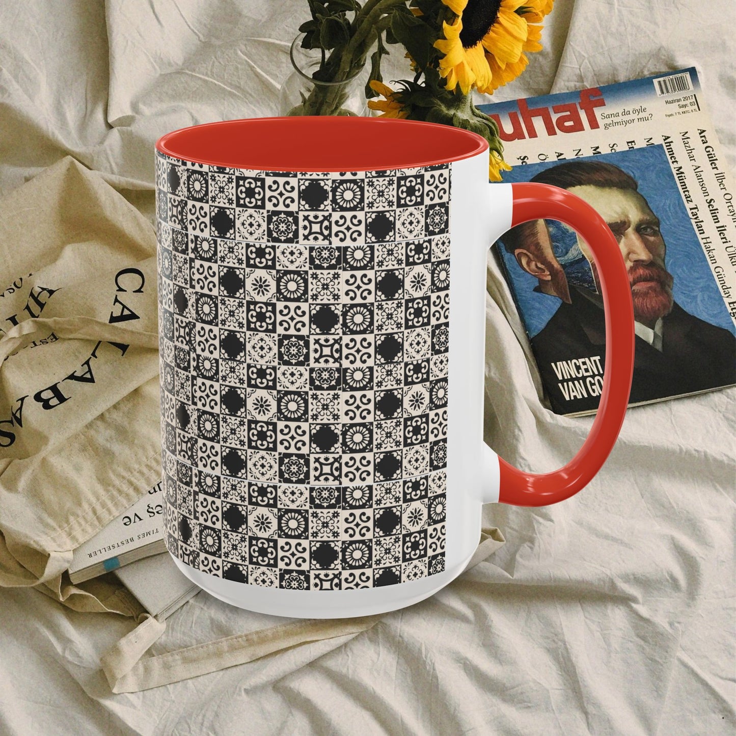 11oz Accent Mug_ N2 Series 11OZACM PT2WW001_ Limited Edition Perfect Blend of Style by WesternWaves:
