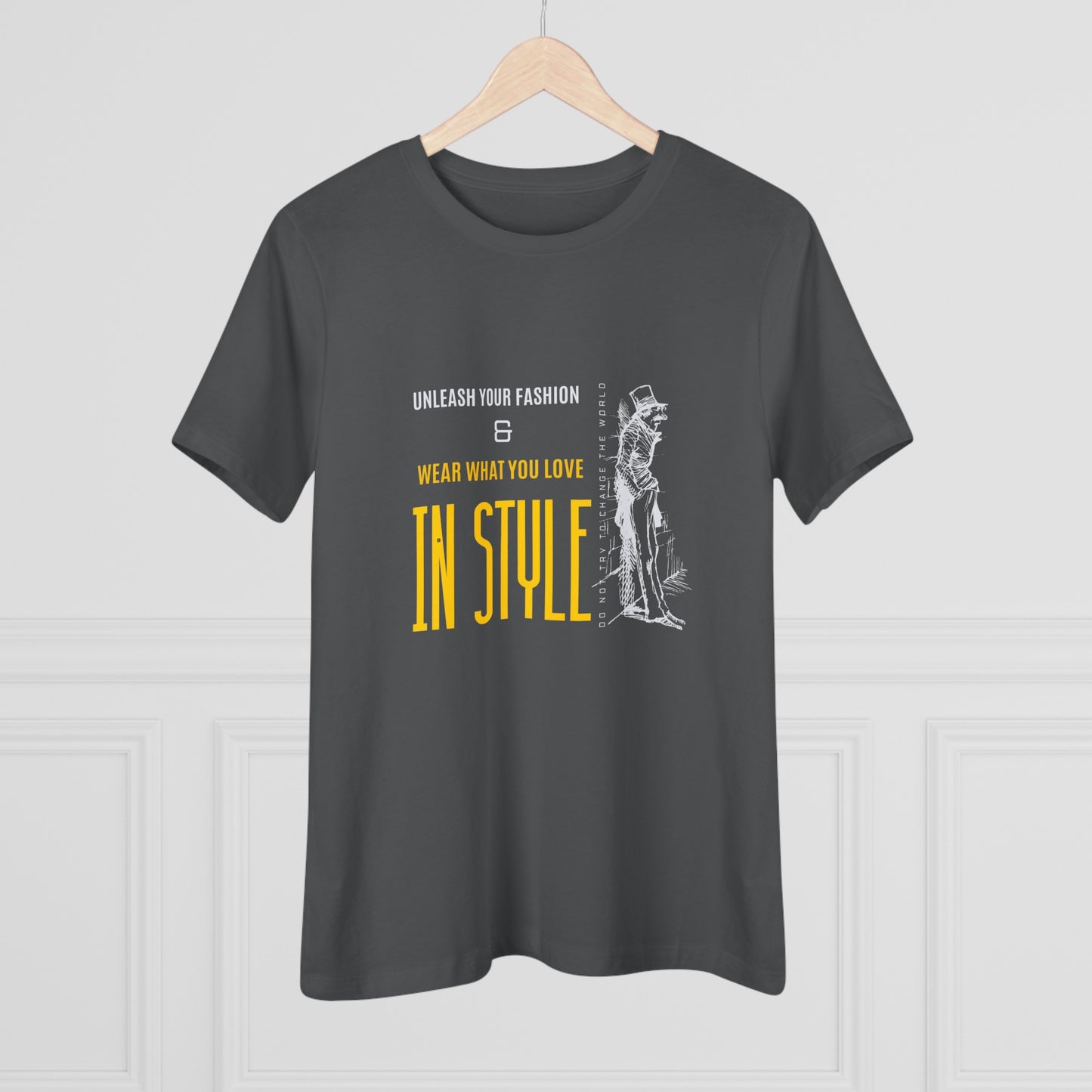 Women's Cotton Tee_ N2+ Series WCTEE PT2WW002_ Cozy Comfort Limited Edition by WesternWaves: