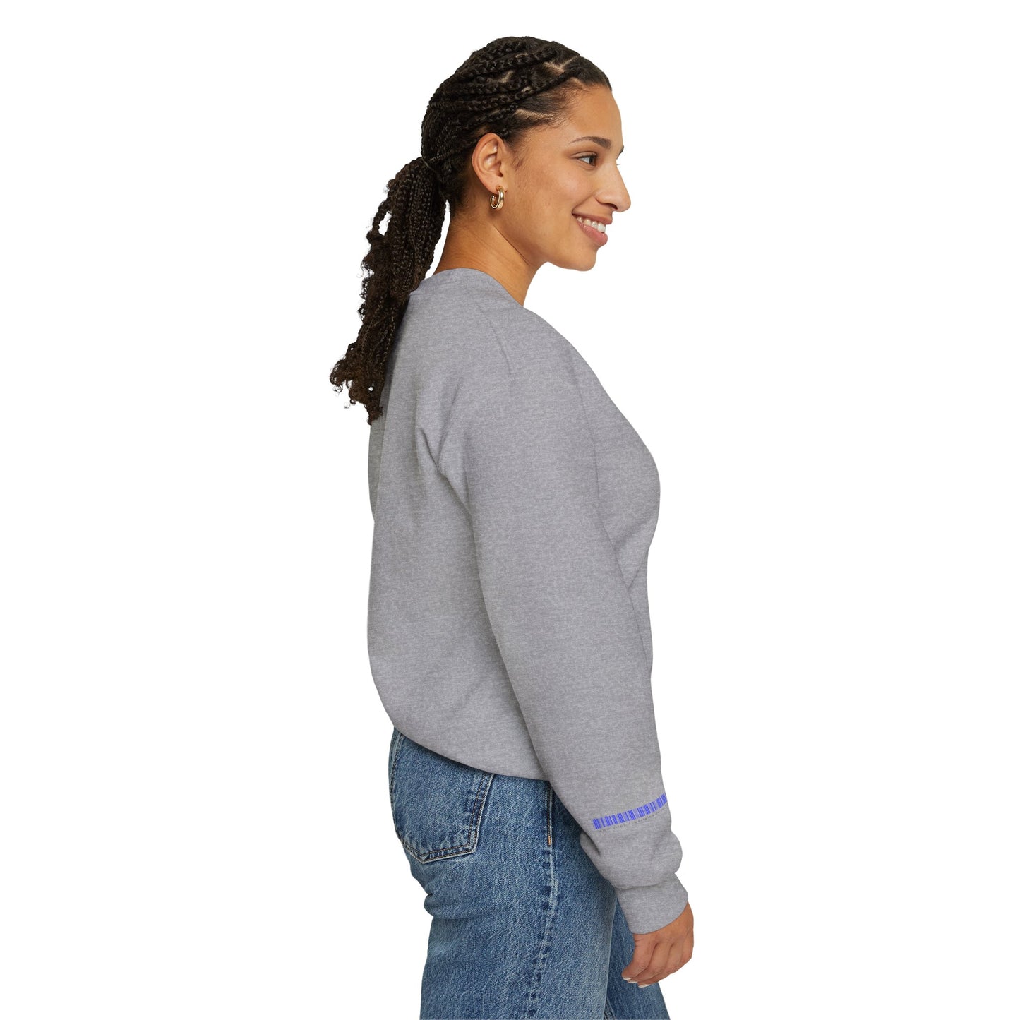 Unisex Heavy Blend™ Crewneck Sweatshirt_ N2 Sports Series UHBCSS PT2WW005_ Limited Edition ‘Zeztz’ Brand Sports Elements by WesternWaves: