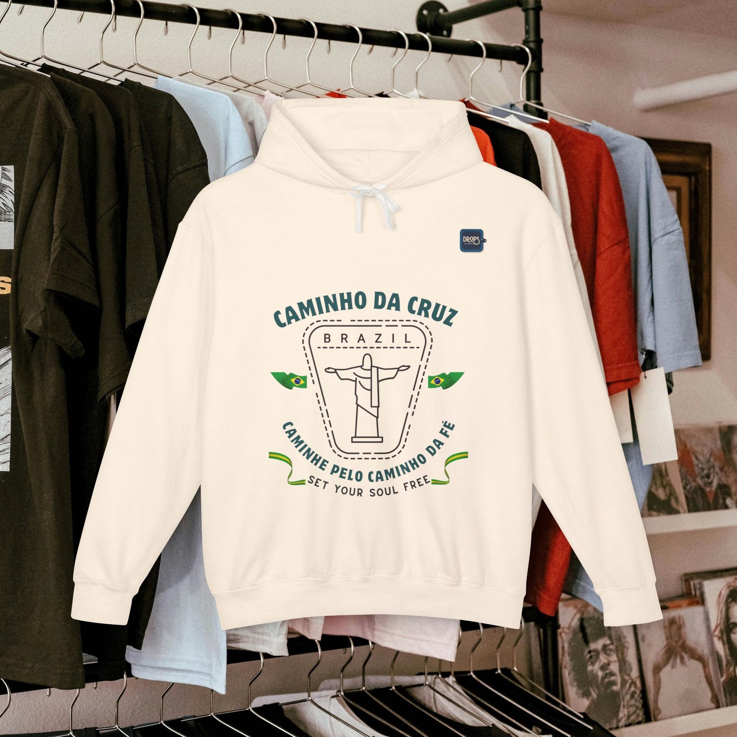 Unisex Lightweight Hooded Sweatshirt – N2+ Series USLWHSS PT2WW024_ Limited Edition Crafted Comfort by WesternWaves: