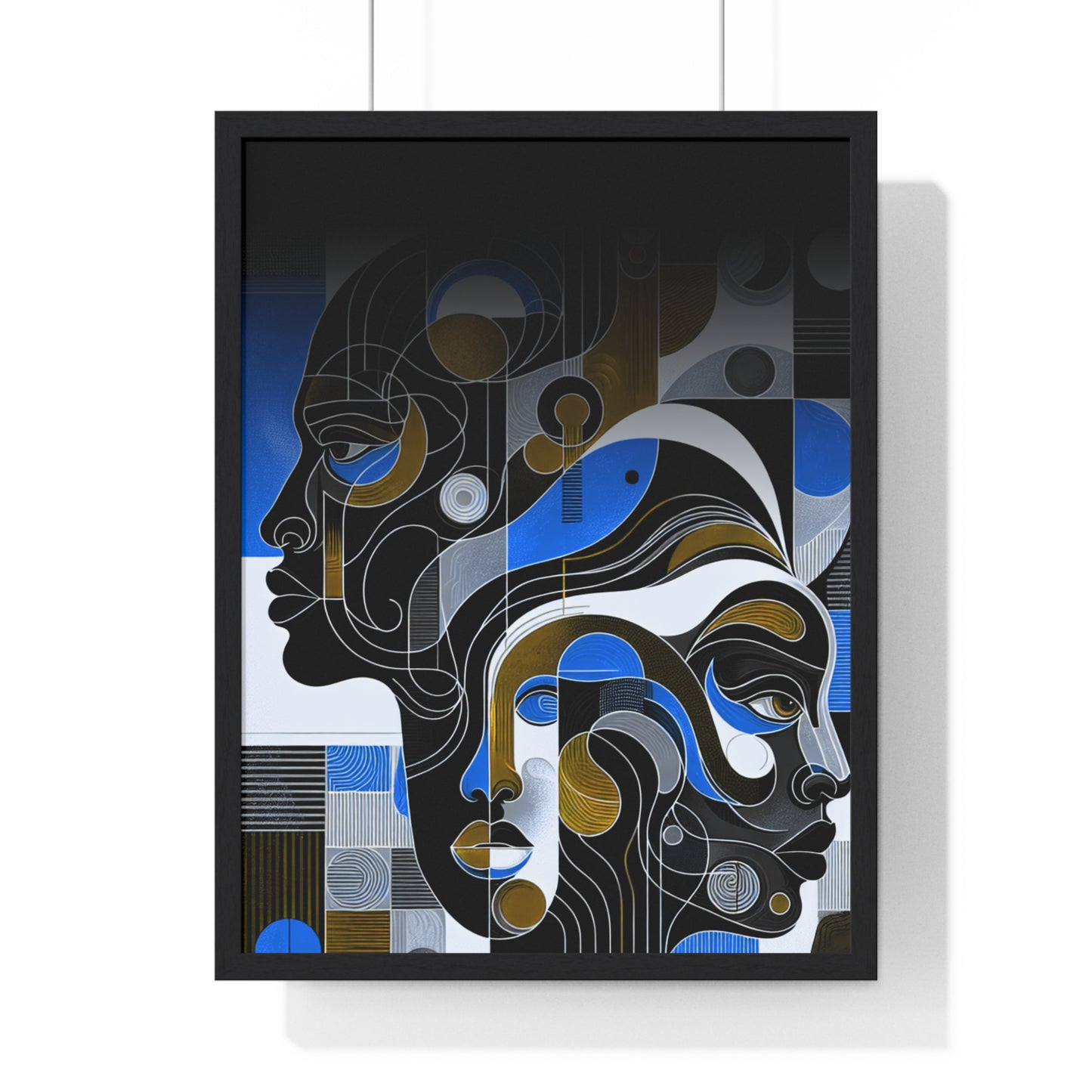 Vertical Framed Poster_ Series N8 VFP PT2WW001_ Limited Edition Home Deco by WesternWaves: