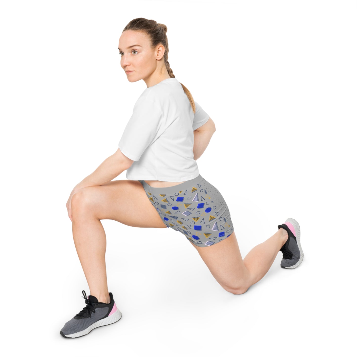 Women's Shorts AOP_ N+ Series WS(AOP) PT2WW002_ Summer Breeze Women's Moisture-Wicking Shorts_ Limited Edition by WesternWaves: