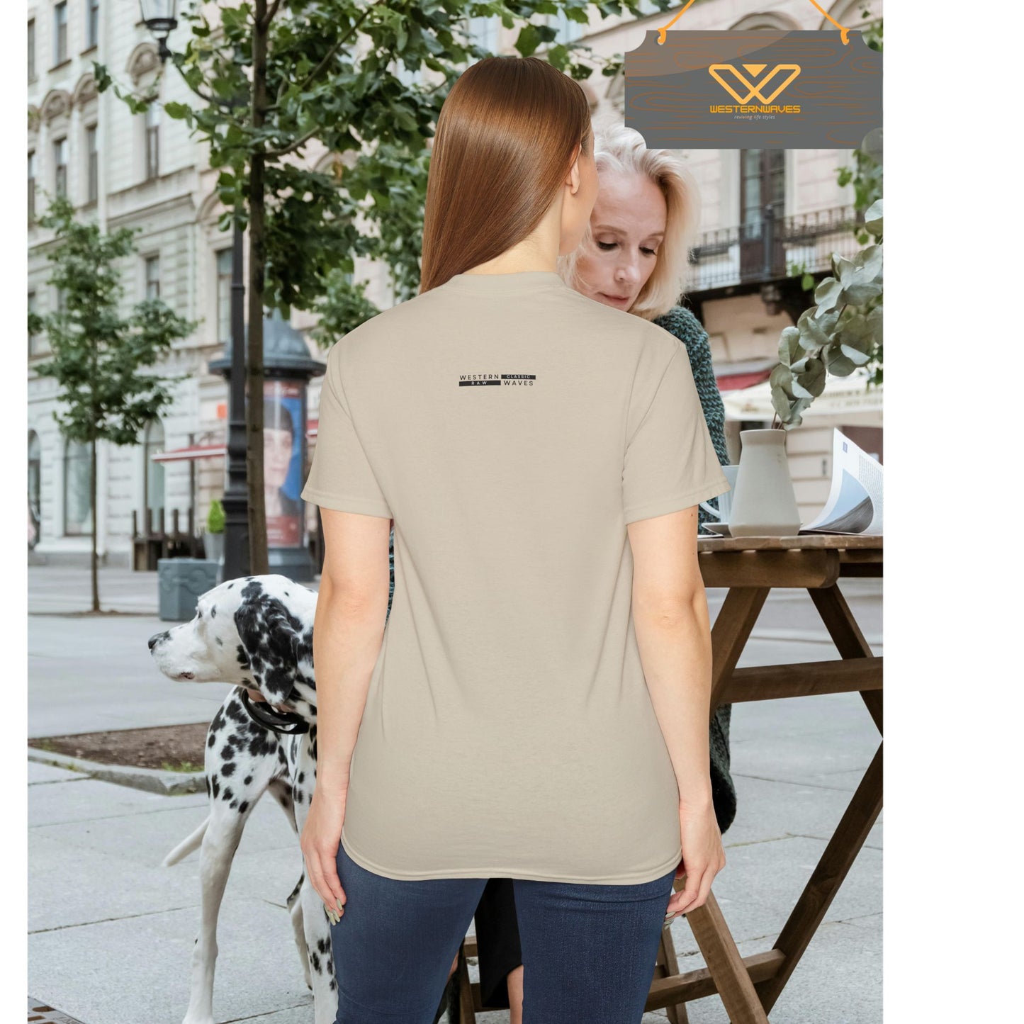 Unisex Ultra Cotton Tee_ 18 June 205_ Limited Edition Casual Wearin Vintage Style by WesternWaves: