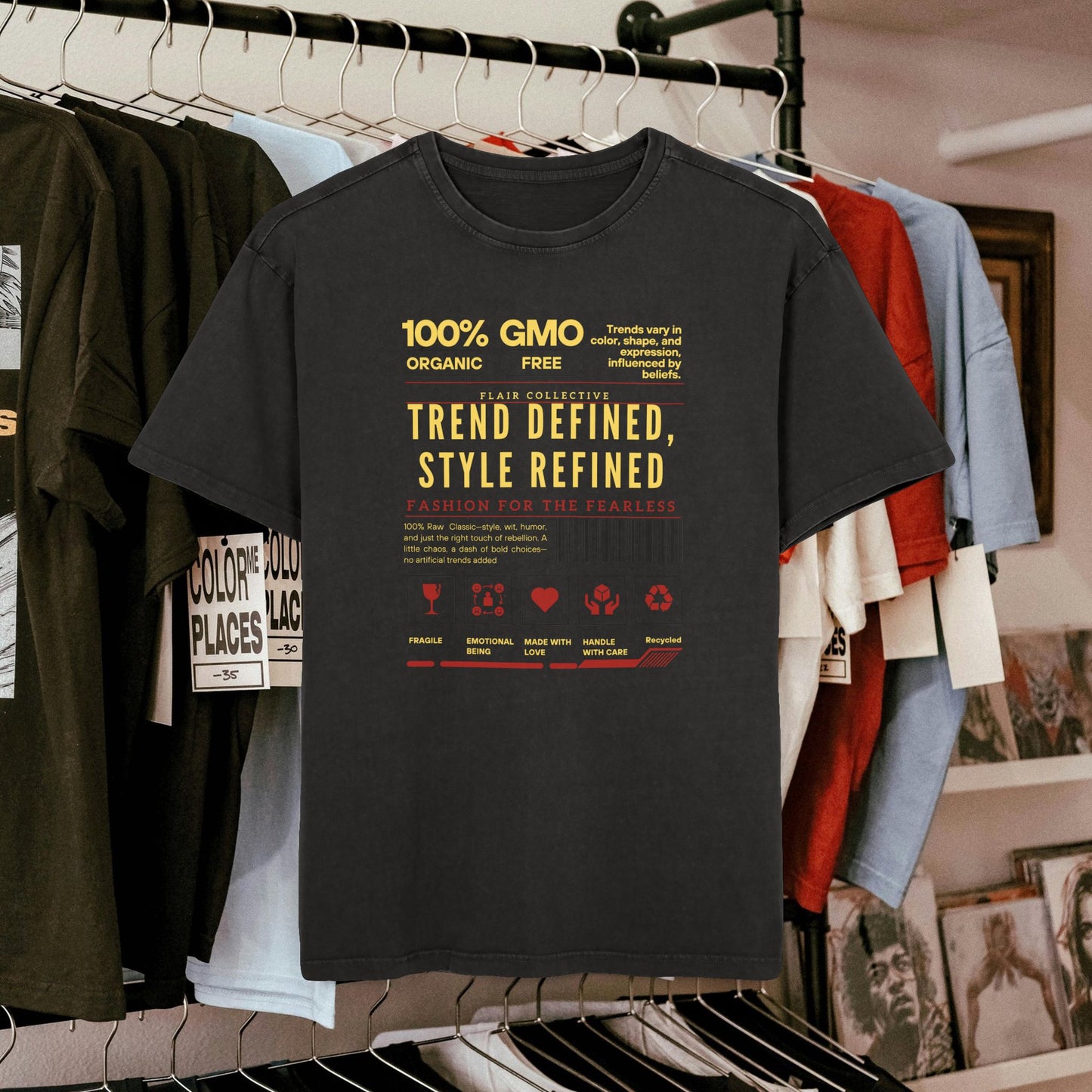 Men's Acid Washed Heavy Oversize Tee_ N3+ Series MAWHOSIZEDTEE PT2WW001_ Limited Edition Irresistible Cool Stuff by WesternWaves: