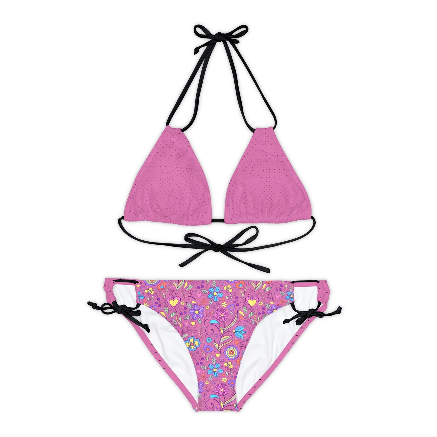 Strappy Bikini Set (AOP)_ N+ Series SBS(AOP) PT2WW003_Limited Edition by WesternWaves