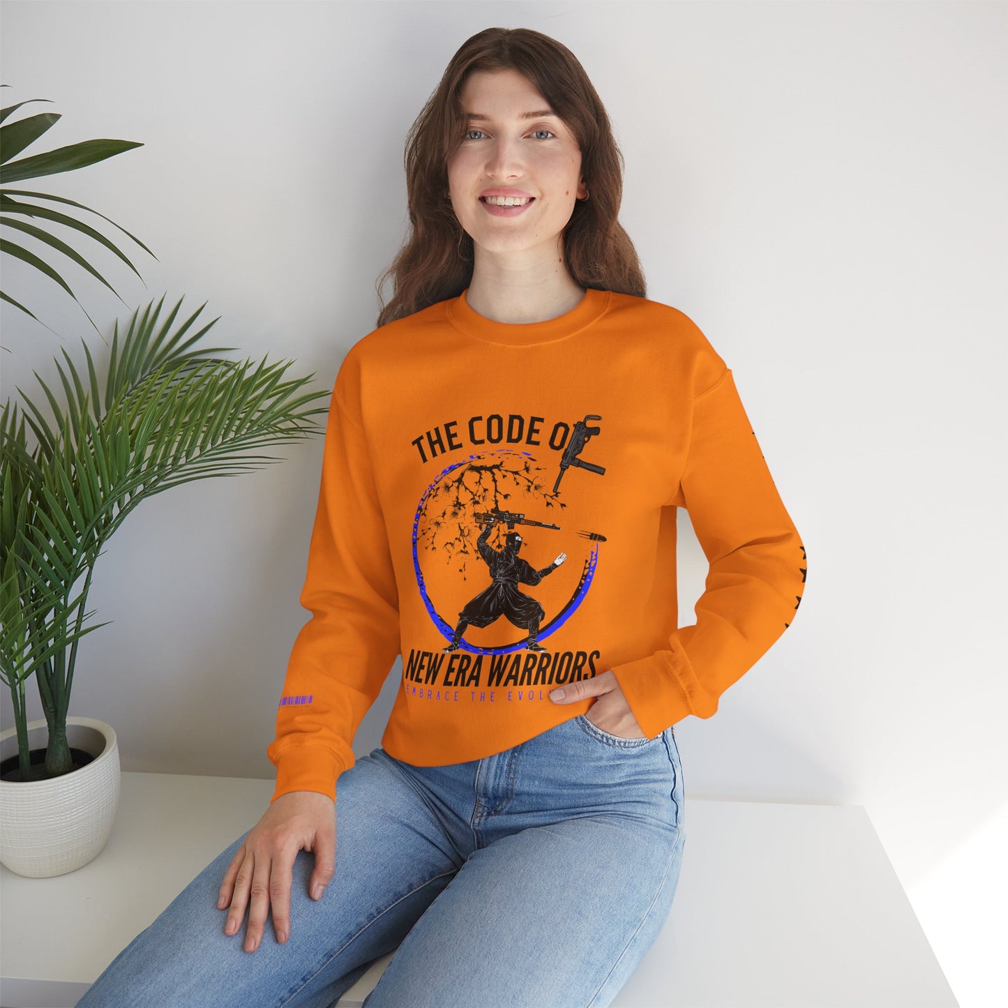 Unisex Heavy Blend™ Crewneck Sweatshirt_ N3+ Series UHBCSS PT2WV010_ Limited Edition Timeless Style by WesternWaves: