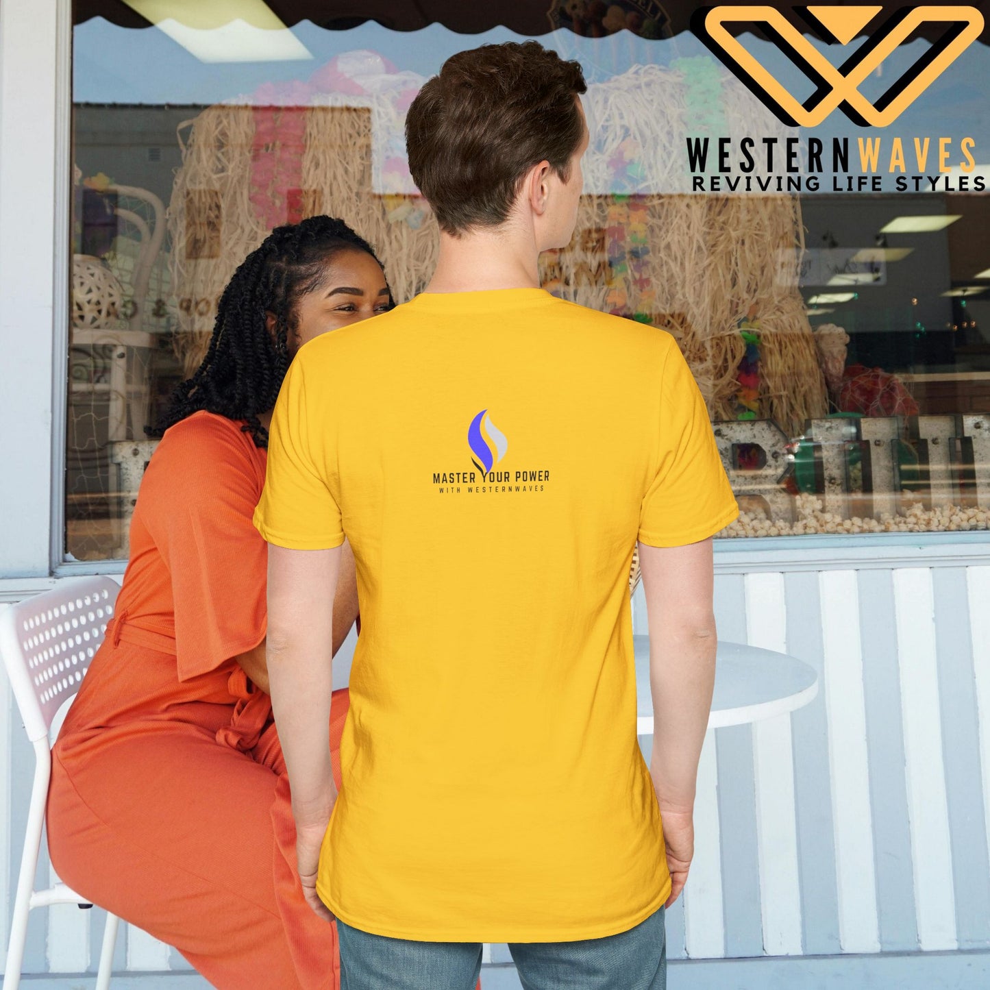 Unisex Softstyle T-Shirt_ N2+ Series USSTS FT2WW003_ Redefines Relaxation Limited Edition by WesternWaves: