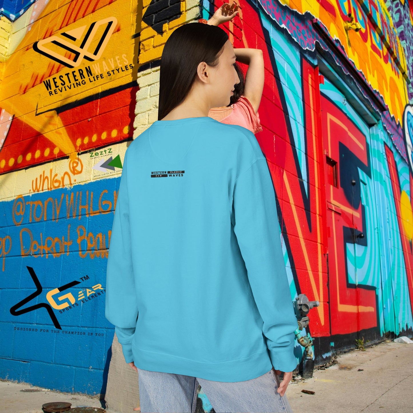 Crewneck Sweatshirt_ N7* Series CNSS PT2WW001_ Limited Edition Gift for Her, by WesternWaves: