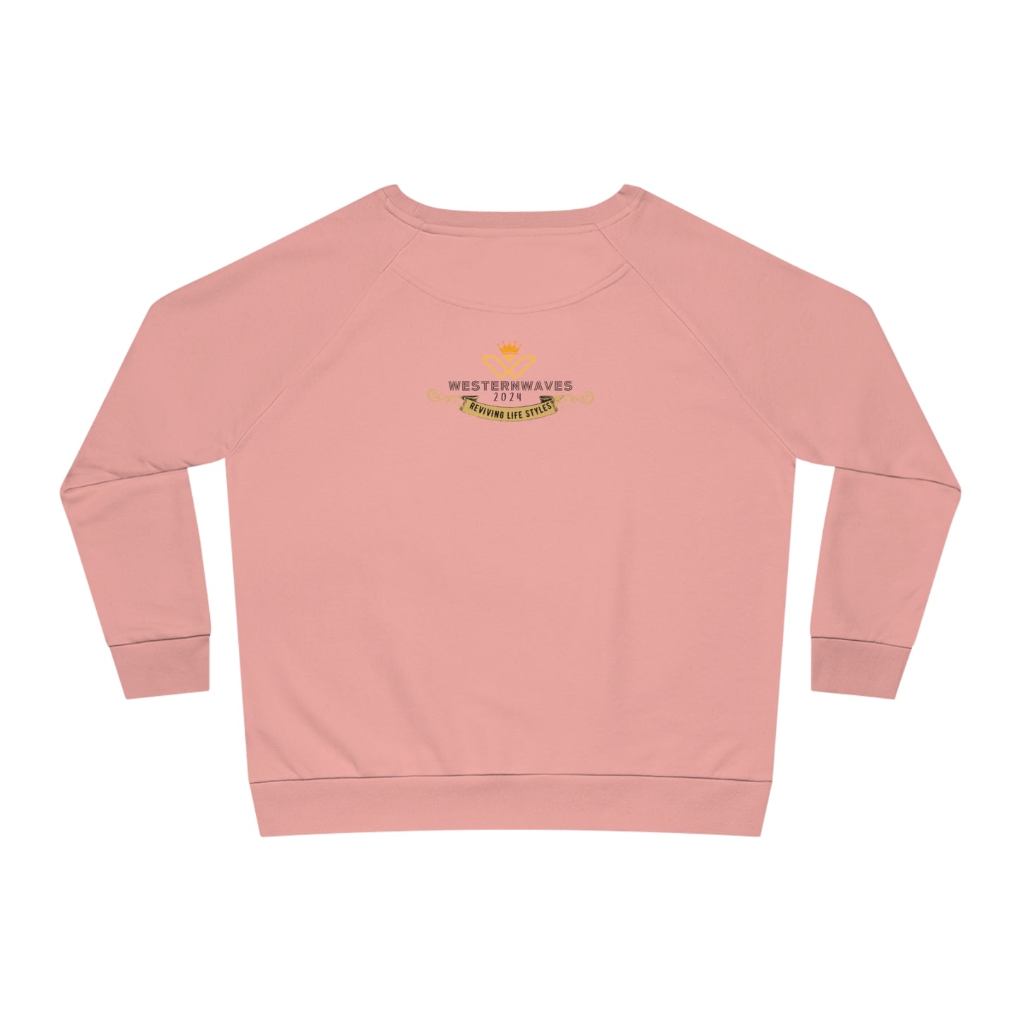Women's Dazzler Relaxed Fit Sweatshirt _ N2+ Series WDRFSS PT2WW003_ Limited Edition Attribution to Stanley/Stella by WesternWaves: