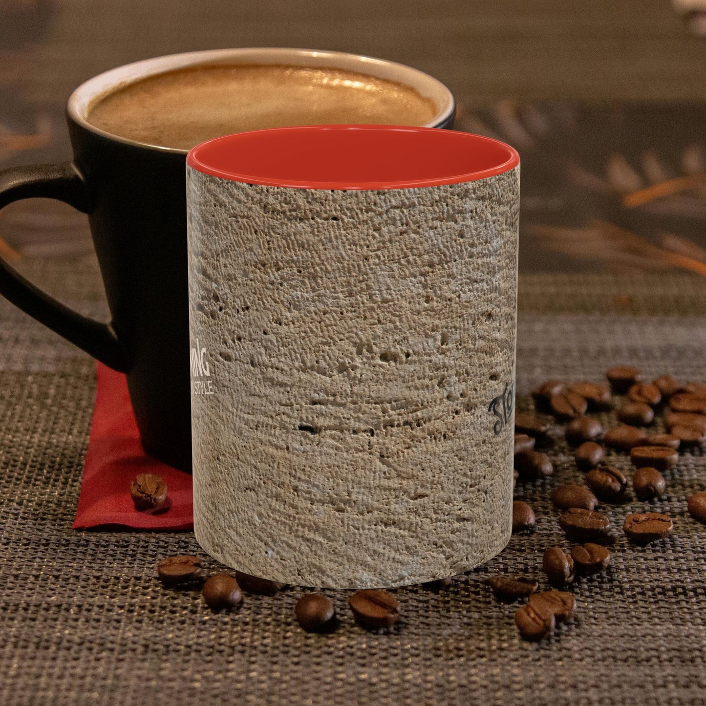 Accent Coffee Mug 11, 15oz_ N3+ Series ACM11OZ PT2WW013_ Limited Edition Perfect Blend of Style by WesternWaves: