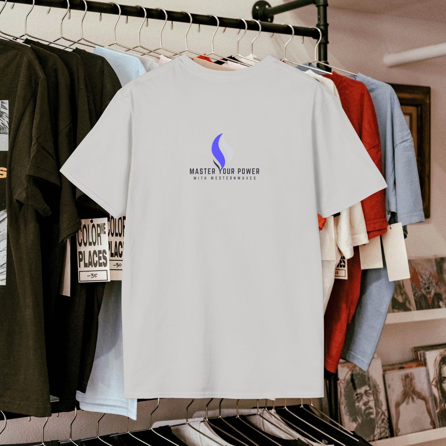 Unisex Softstyle T-Shirt_ N3+ Series USSTS FT2WW004_ Limited Edition by WesternWaves:
