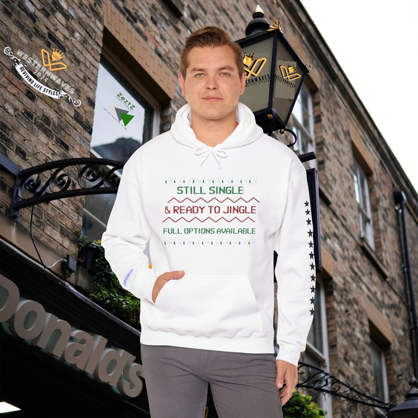Unisex Heavy Blend™ Hooded Sweatshirt_ N2+ Series USHBHSS PT2WW007_Limited Edition Pinnacle of Comfort & Style by WesternWaves: