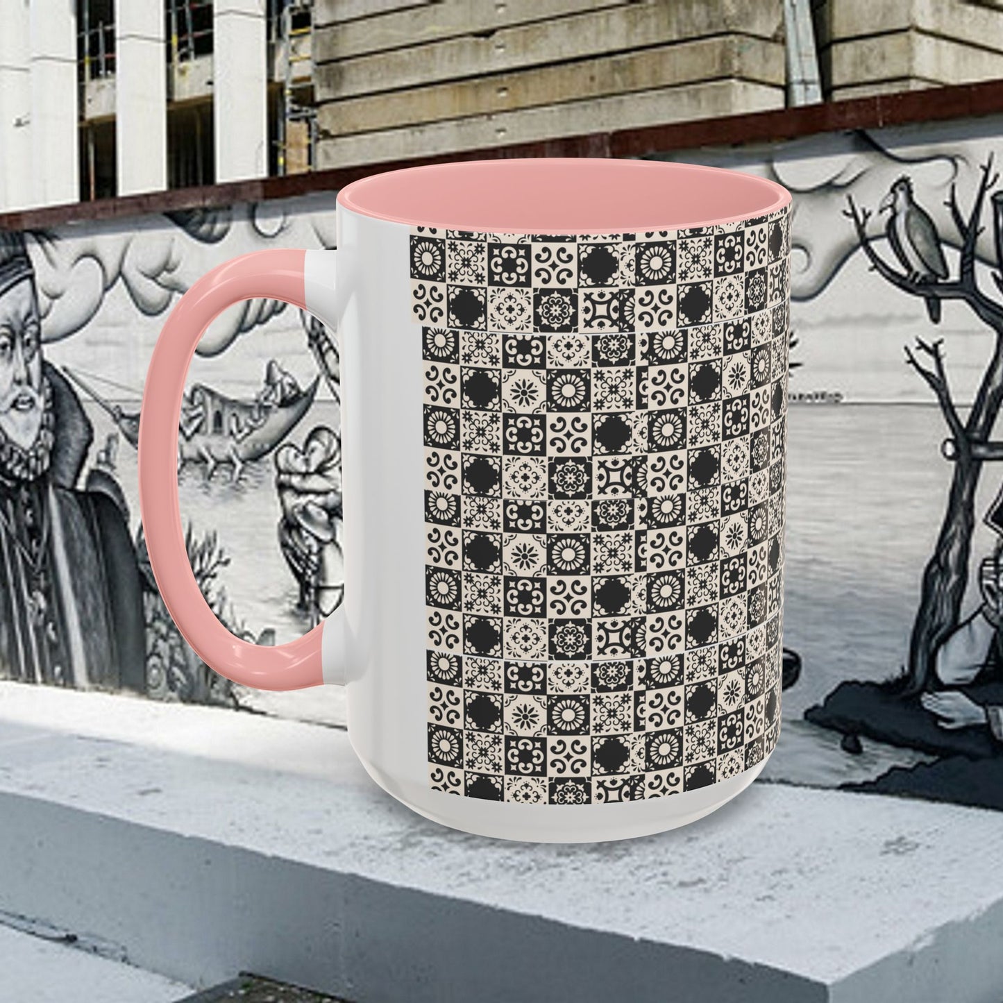 11oz Accent Mug_ N2 Series 11OZACM PT2WW001_ Limited Edition Perfect Blend of Style by WesternWaves: