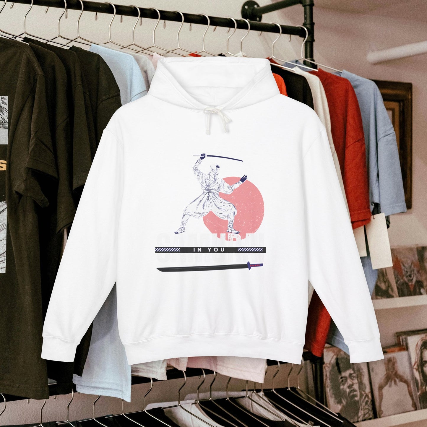 Unisex Lightweight Hooded Sweatshirt – N2+ Series USLWHSS PT2WW008_ Limited Edition Crafted Comfort by WesternWaves: