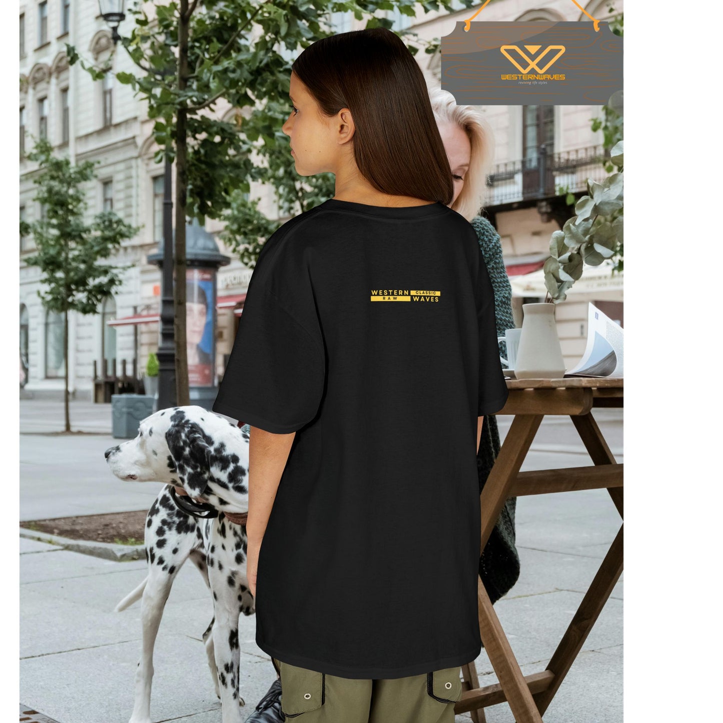 Kids Heavy Cotton™ Tee_ N2 Series KHCT PT2WW0011_ Limited Edition Durable Comfort for Every Adventure by WesternWaves: