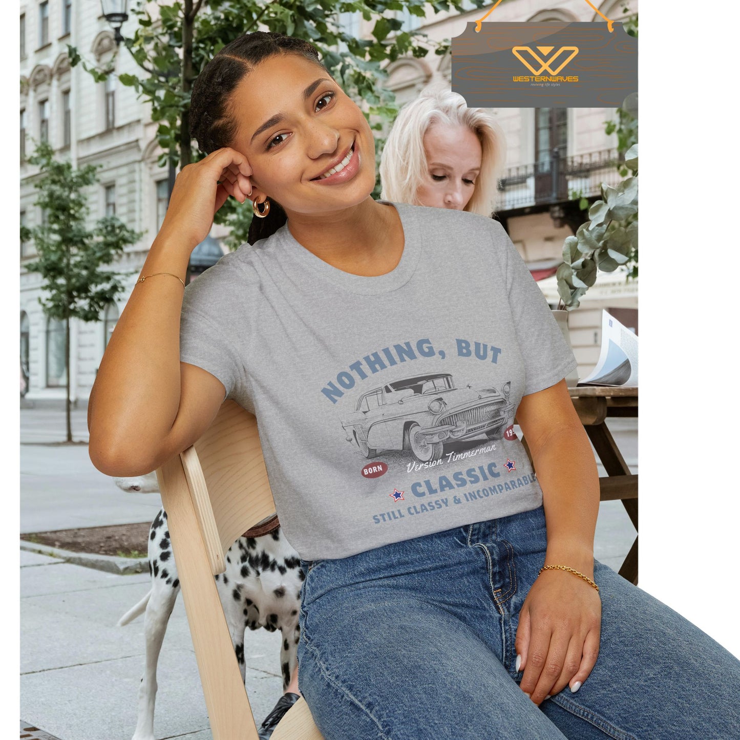 Unisex Softstyle T-Shirt_ N3+ USSTS FT2WW005_ Redefine Relaxation Limited Edition by WesternWaves:
