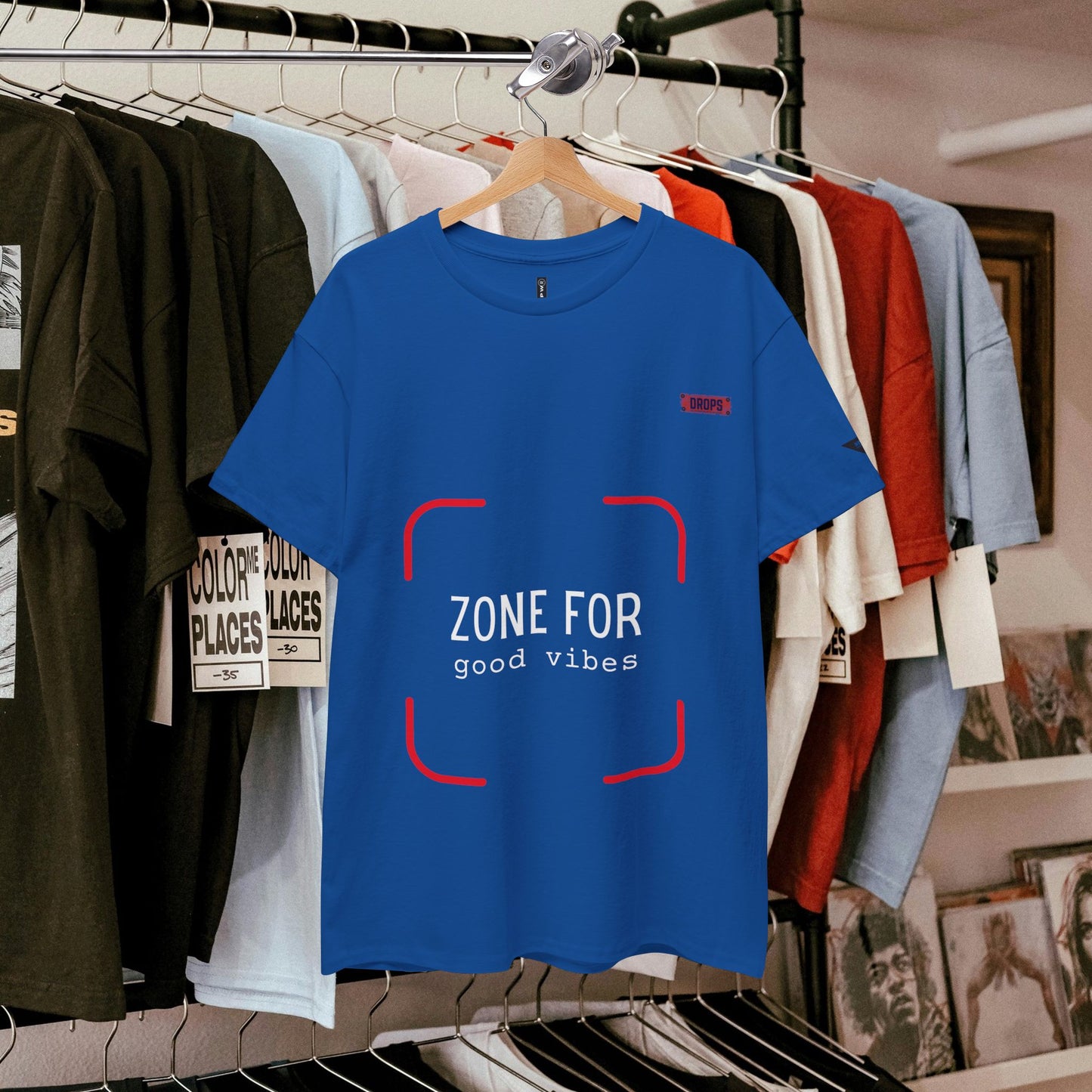 Unisex Heavy Cotton Tee_ 20 July 2025_ Limited Edition Unique Summer Wear_ by WesternWaves: