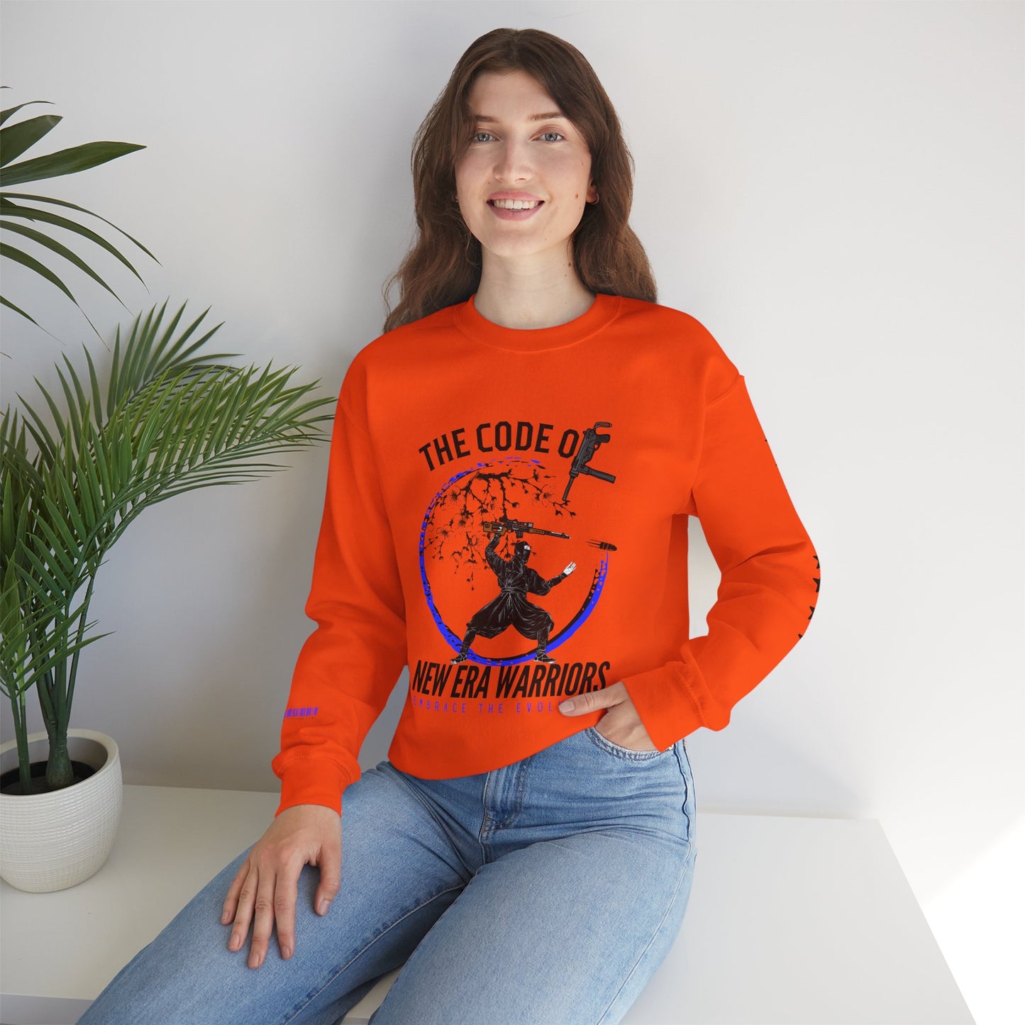 Unisex Heavy Blend™ Crewneck Sweatshirt_ N3+ Series UHBCSS PT2WV010_ Limited Edition Timeless Style by WesternWaves: