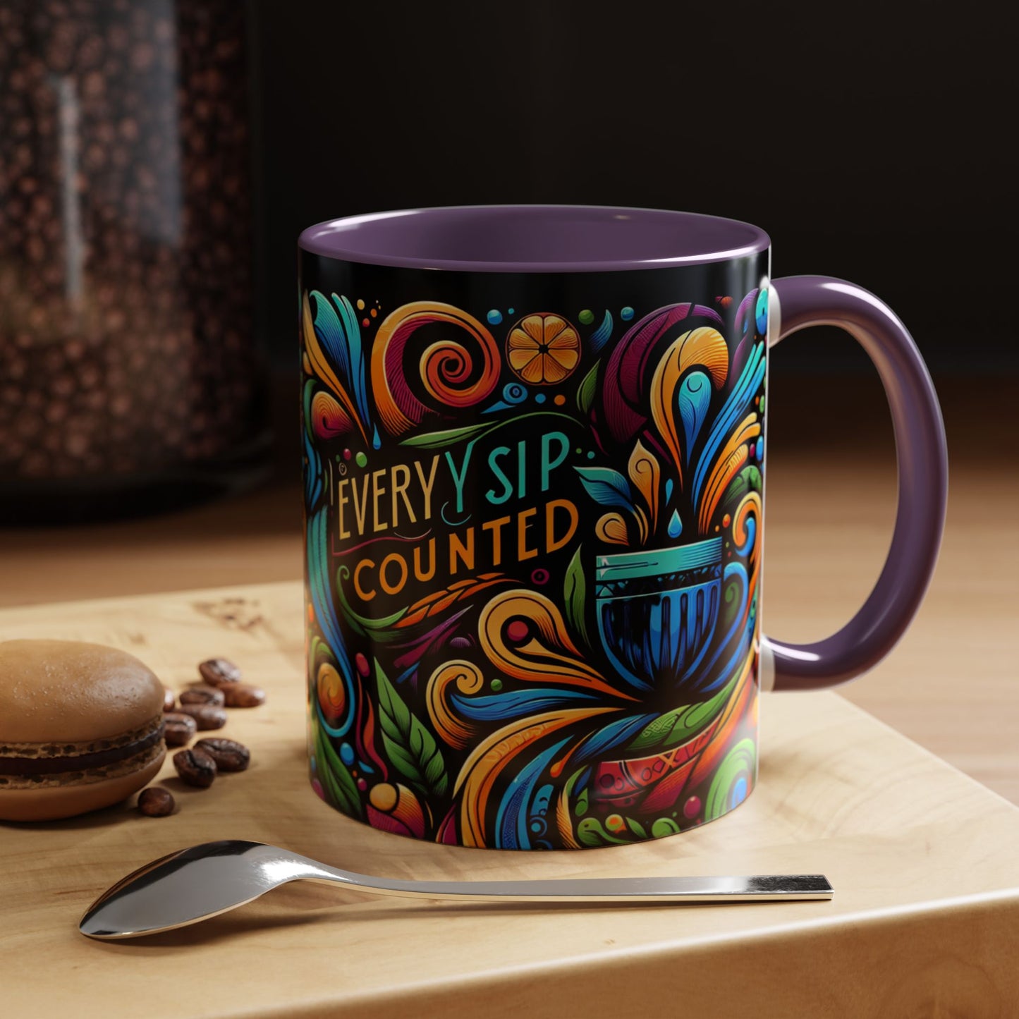 Accent Coffee Mug 11_ N3* Series ACM11OZ PT2WW022_ Limited Edition Perfect Blend of Style by WesternWaves:
