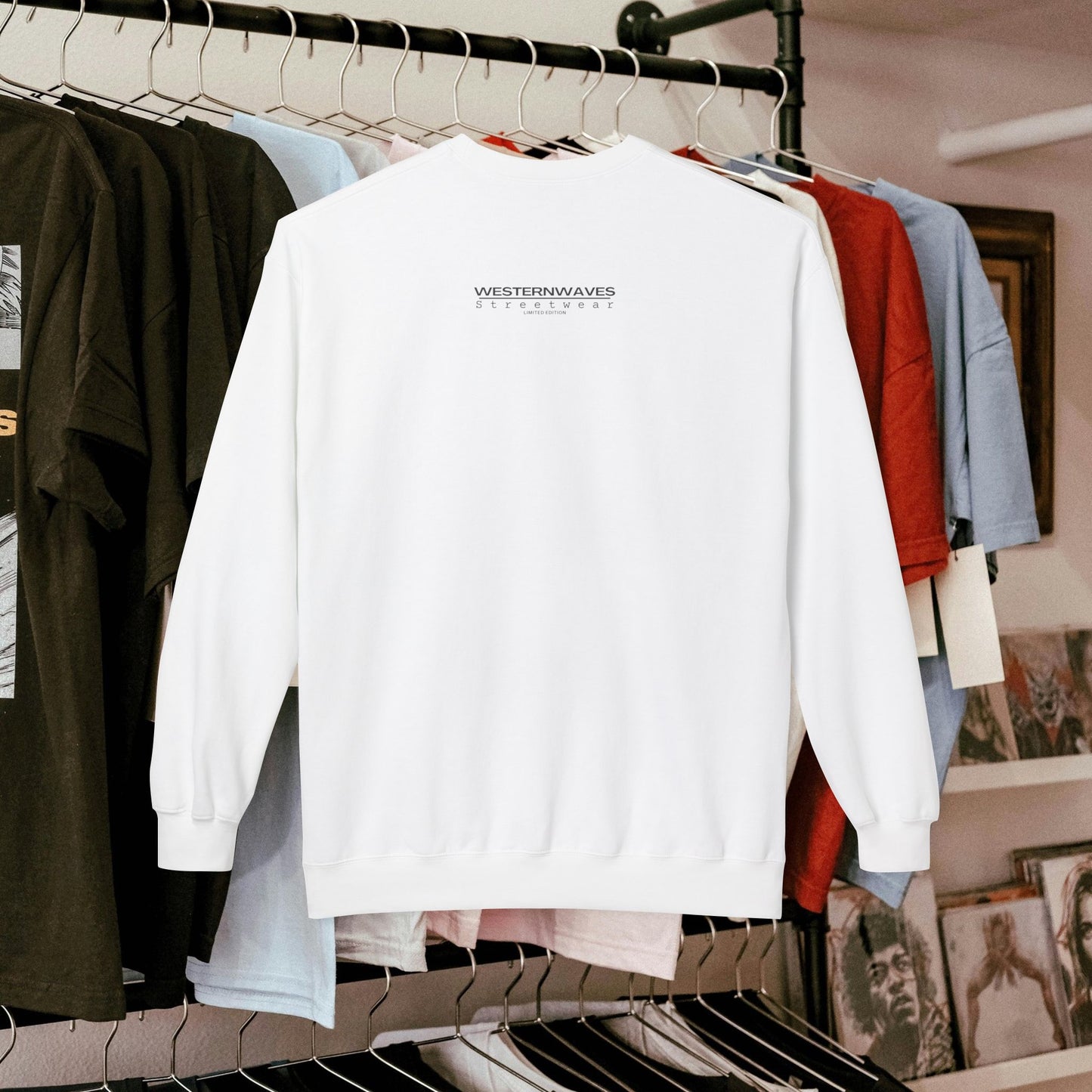 Every Line Got A Story Sweatshirt | Unisex Fleece Crewneck, Cozy Pullover, Artistic Gift, Casual Layer, Everyday Wear