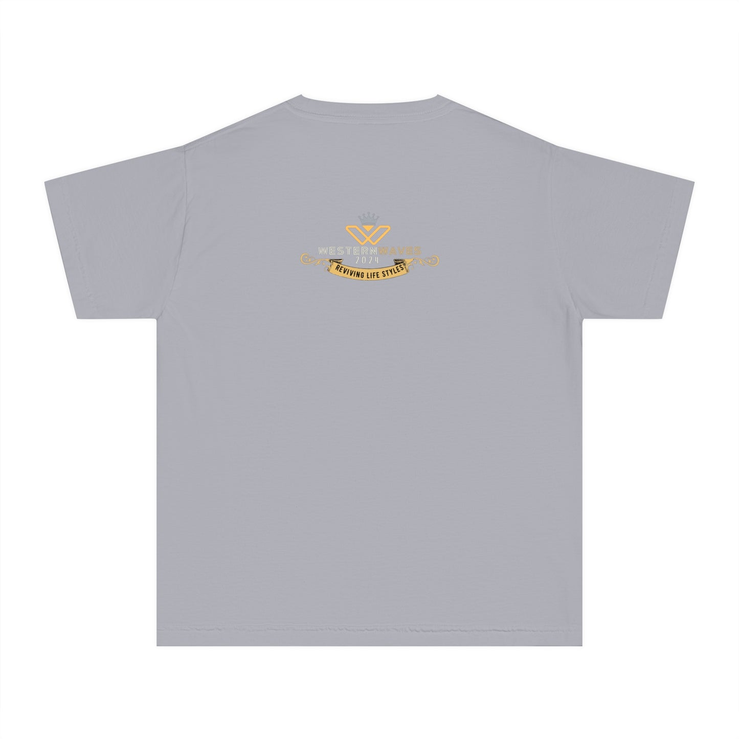 Youth Midweight Tee_ N2 Series YMT PT2WW005_ Limited Edition Durability & Lightweight Agility by WesternWaves: