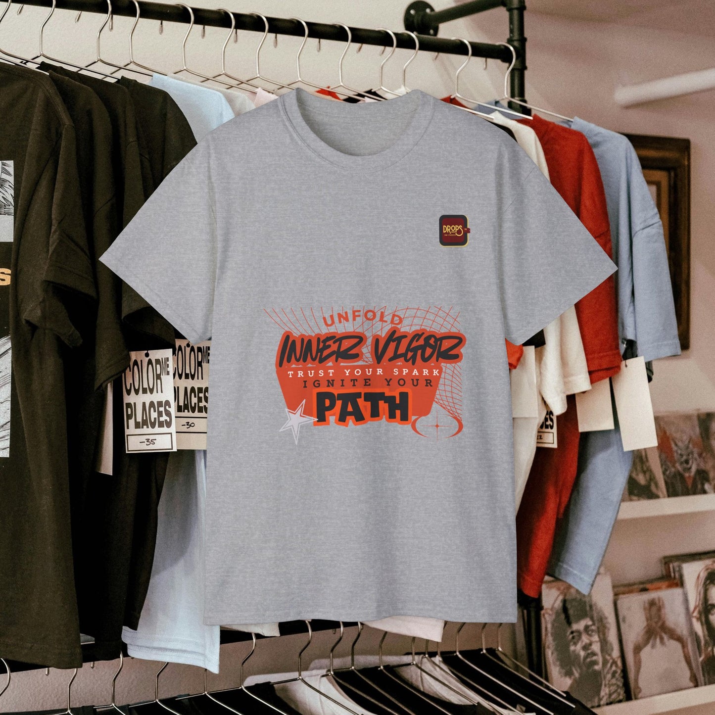 Inspirational Unisex Ultra Cotton Tee_ N6+ Series IPUSUCTEE PT2WW001_ Limited Edition by WesternWaves: