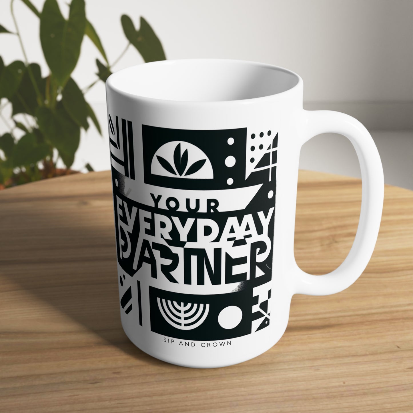 11oz Classic White Ceramic Mug – N2* Series 11OZMUG PT2WW002_ Limited Edition Unparalleled Functionality by Westernwaves:
