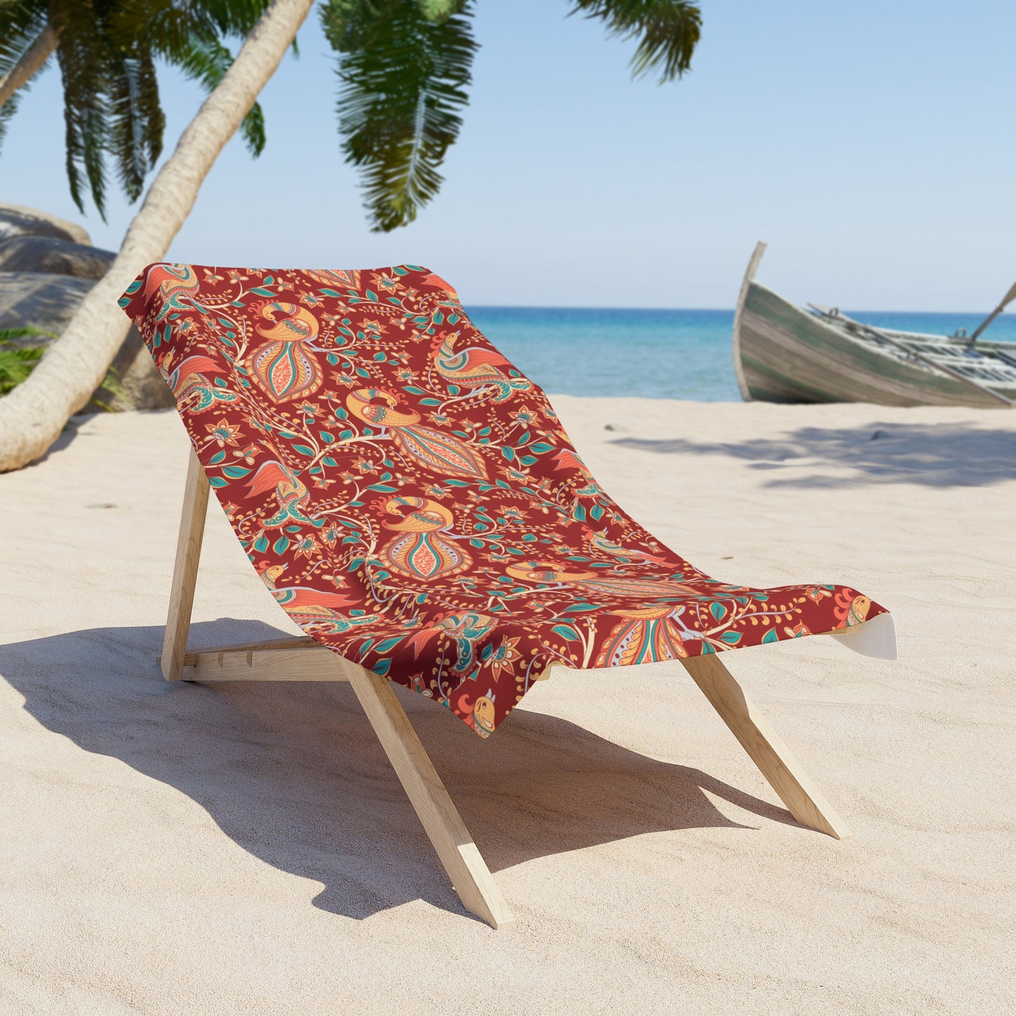 Beach Towel_ Luxurious Bliss by SPW_ N+ Series BTWL PT2WW 005_Limited Edition