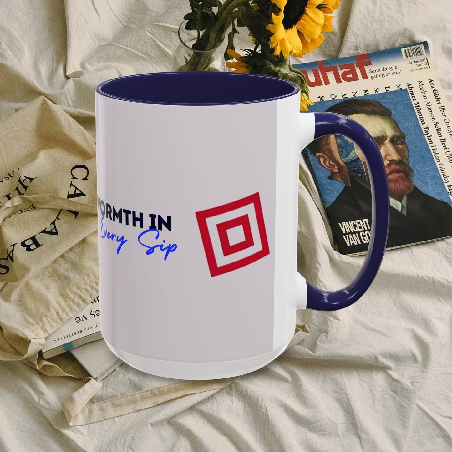 Accent Coffee Mug (11, 15oz)_ N2 Series ACMUG PT2WW003_ Limited Edition Mug by WesternWaves